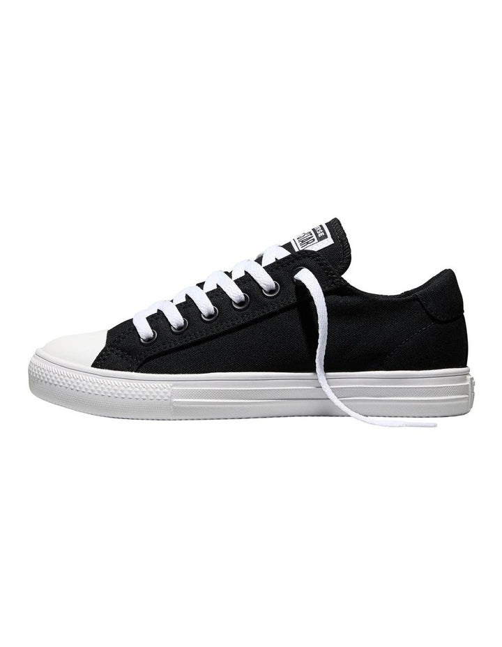 CONVERSE UNISEX DAY 1 LOW TOP BLACK/WHITE SNEAKER SHOES