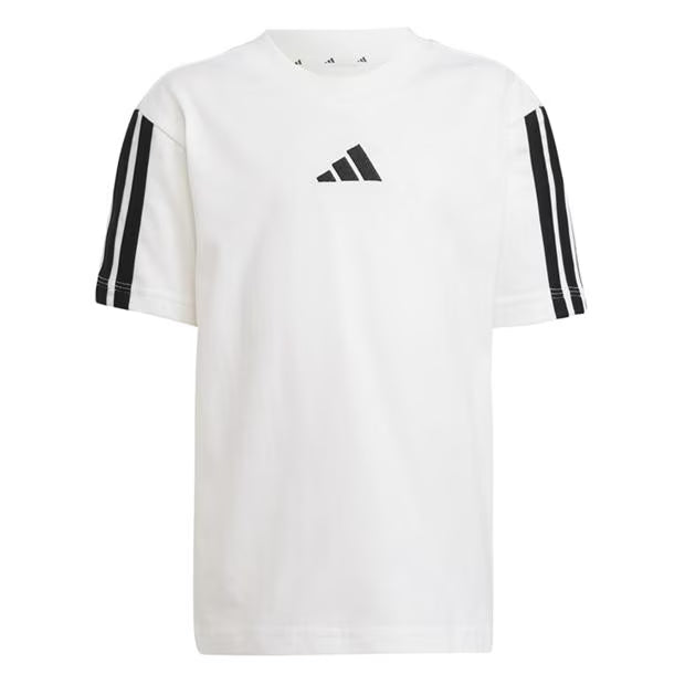 Adidas Kid's 3-Stripes White/Black Set