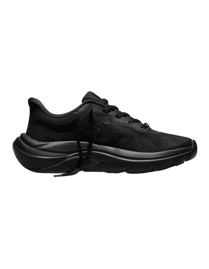 Converse Unisex Day One Runner Triple Black Running Shoe