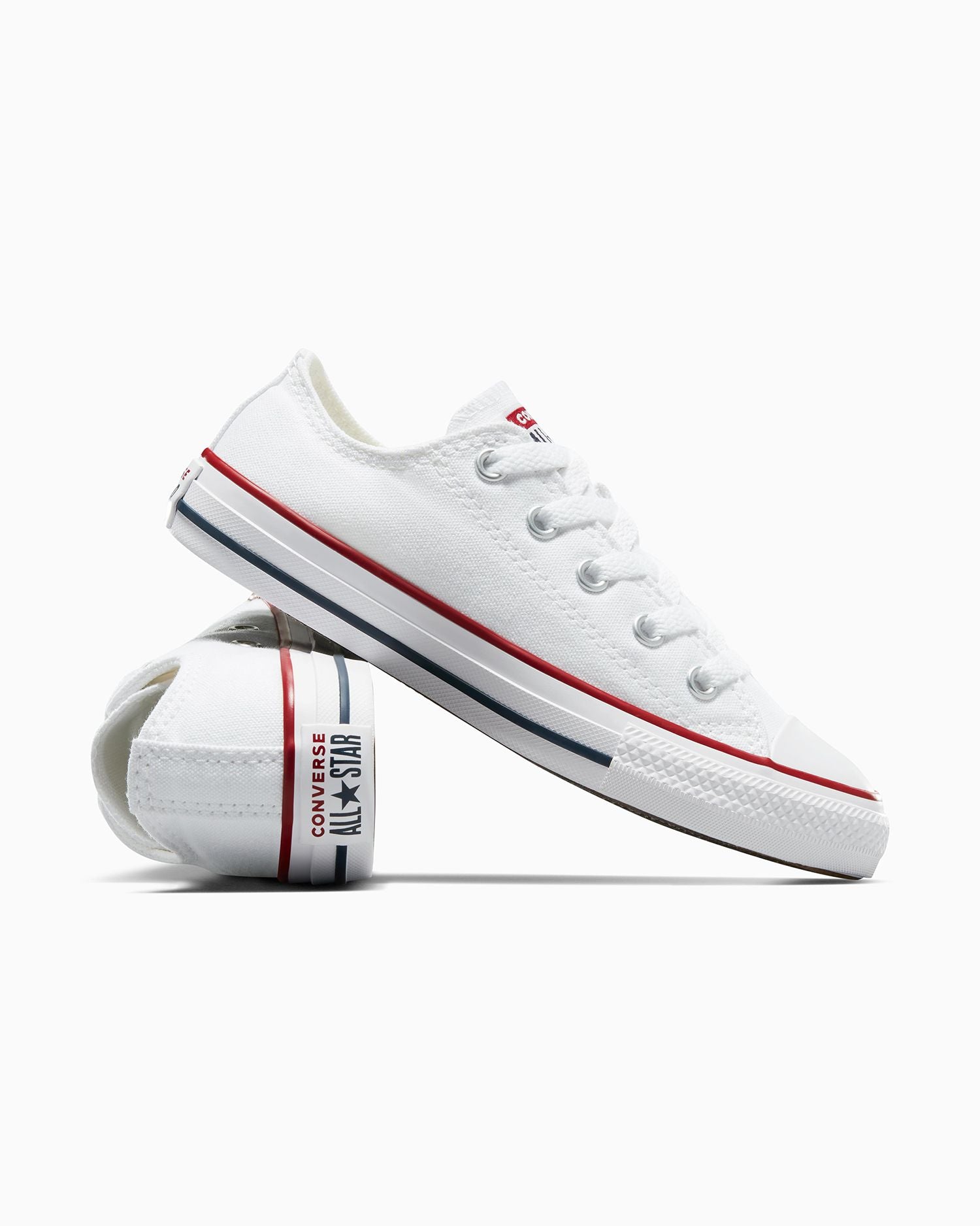 Converse Kids Chuck Taylor All Star Low Top White Shoe