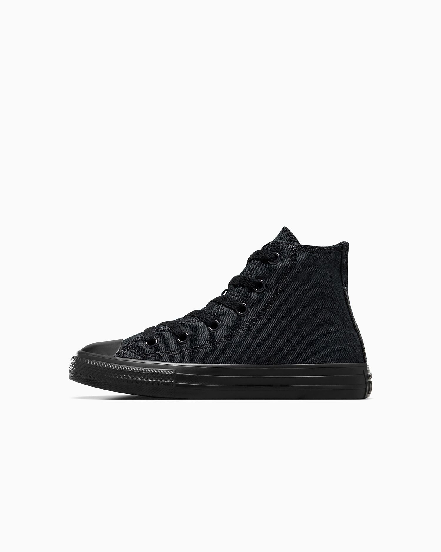Converse Kids All Star High Top Triple Black Shoe