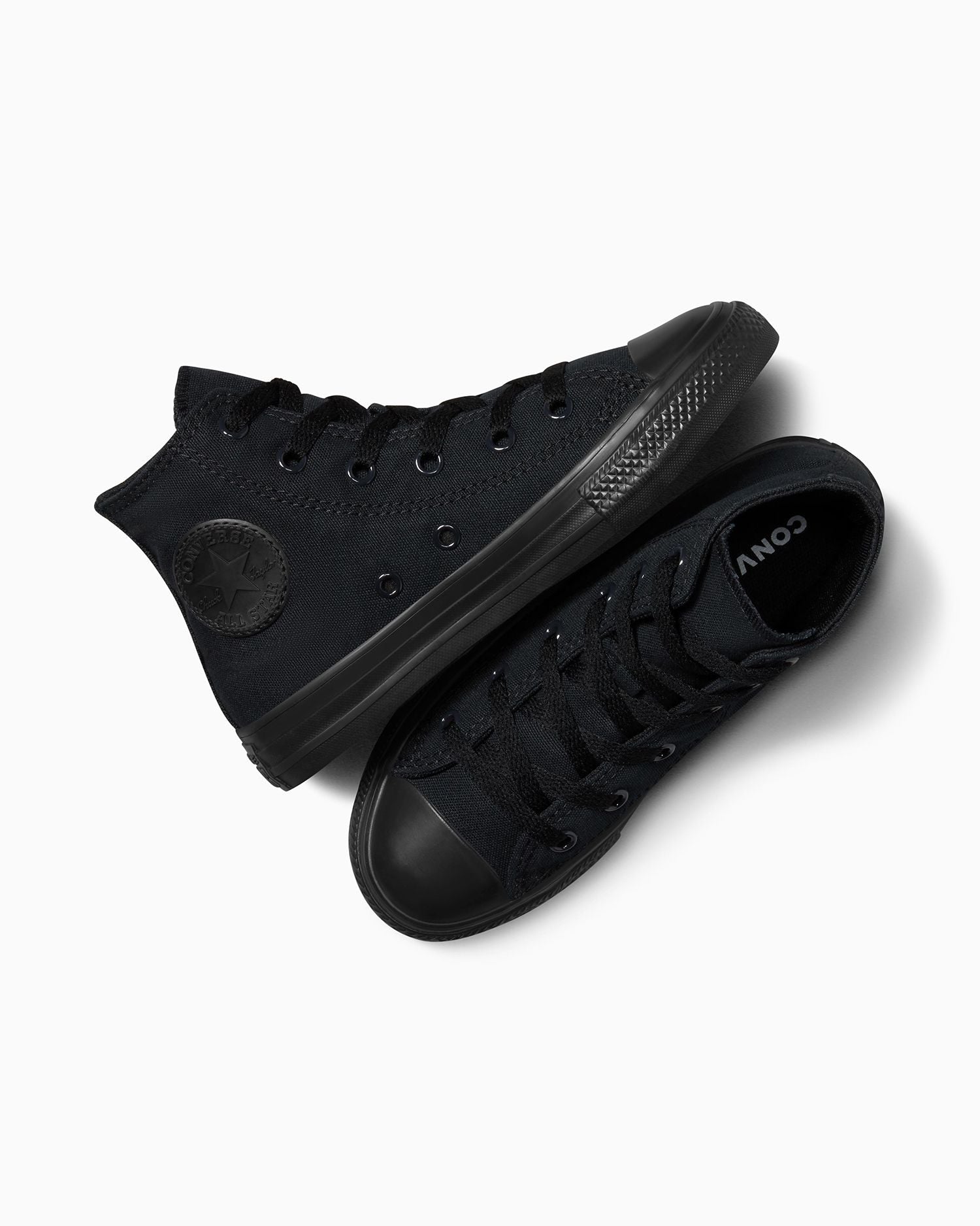 Converse Kids All Star High Top Triple Black Shoe