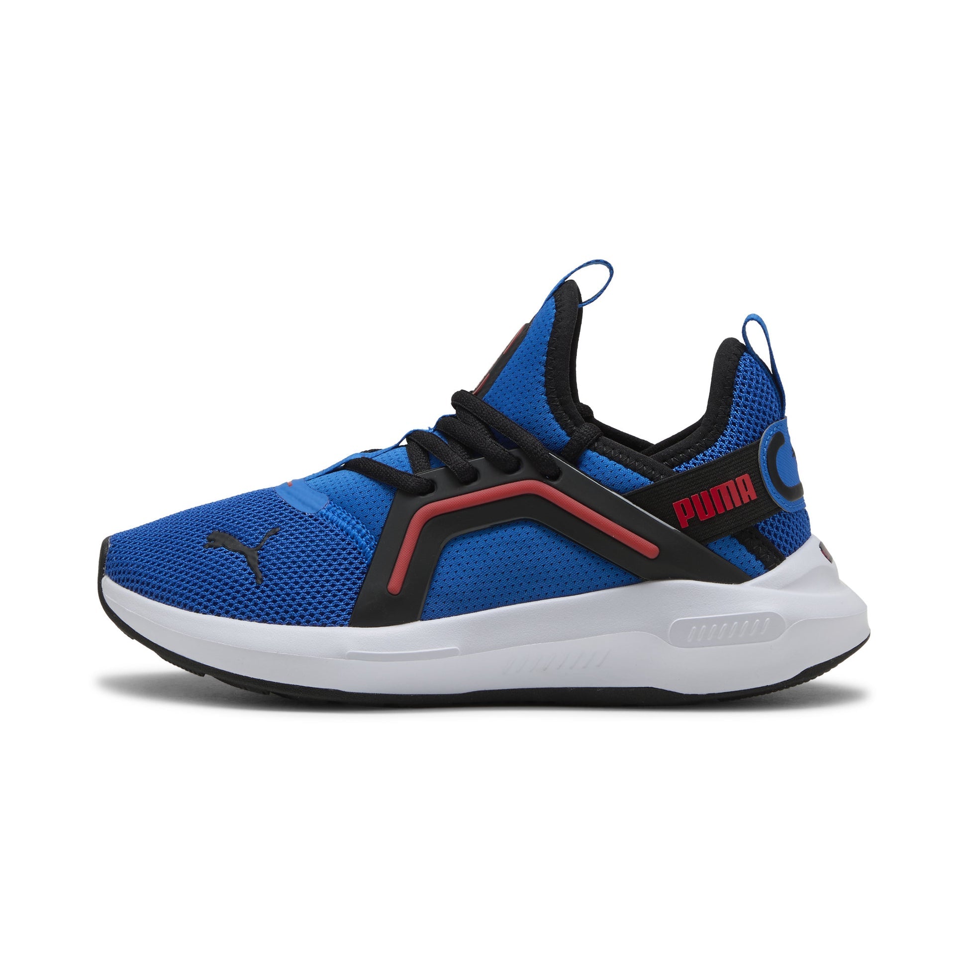 Puma Junior Softride Enzo Royal/Red Sneaker Shoes