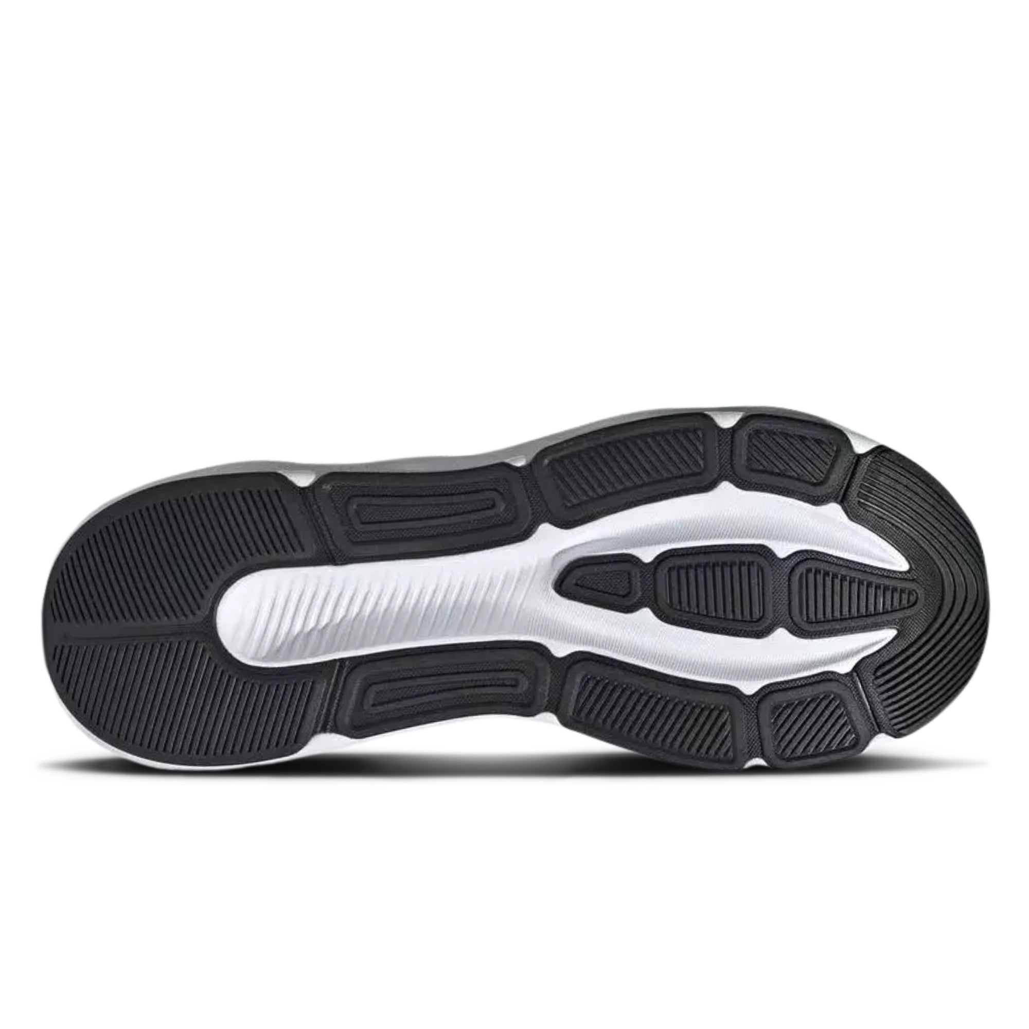 ADIDAS MEN'S GALAXY 8 BLACK/WHITE RUNNING SHOES