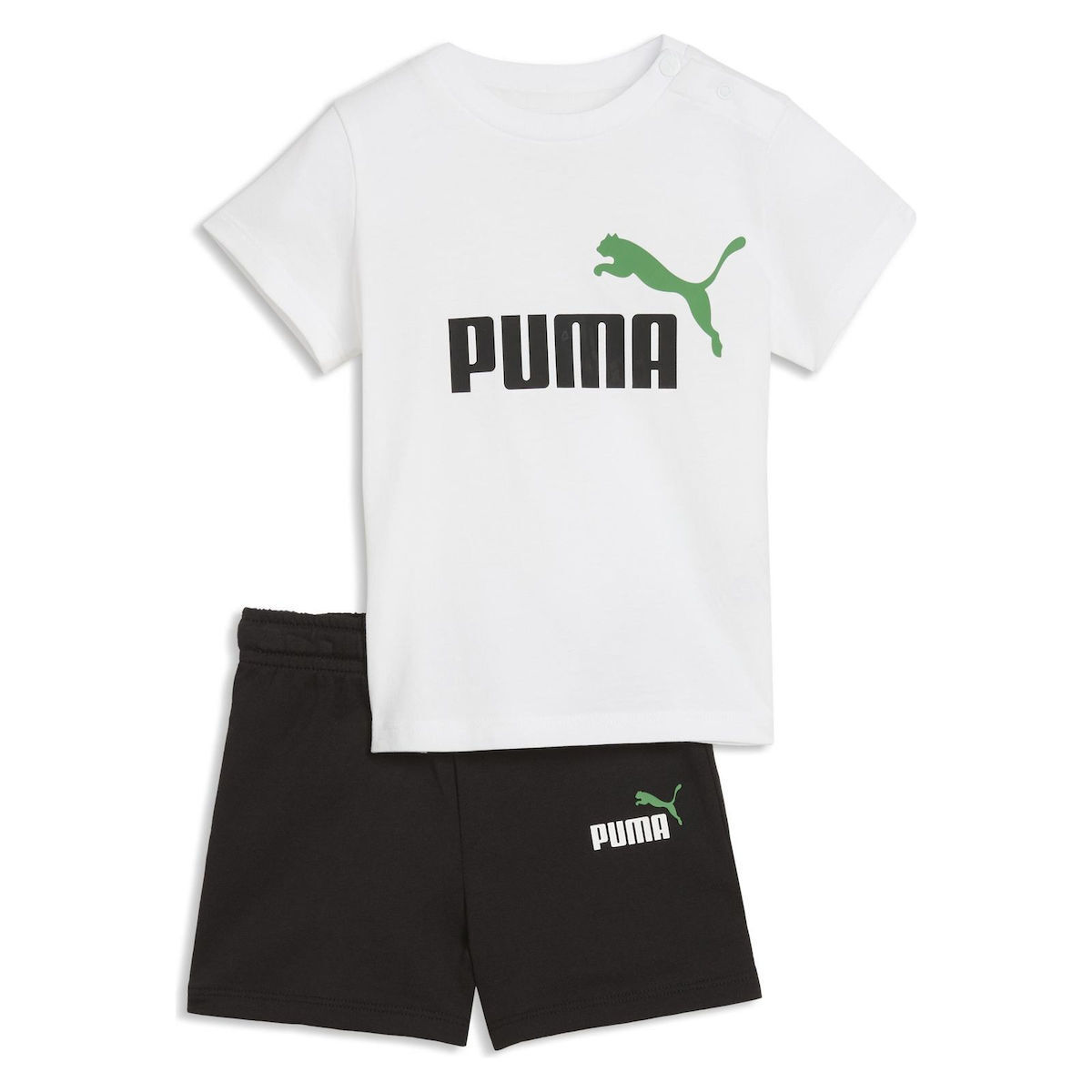 PUMA KID'S ESSENTIALS MINICATS BLACK/WHITE/GREEN SET