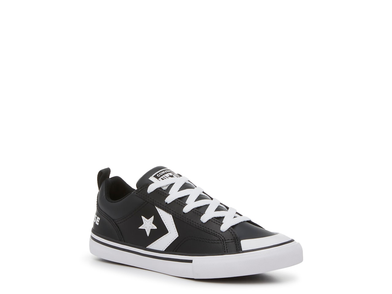 Converse Kid's Pro Blaze Size 4-7 Black/White Shoes