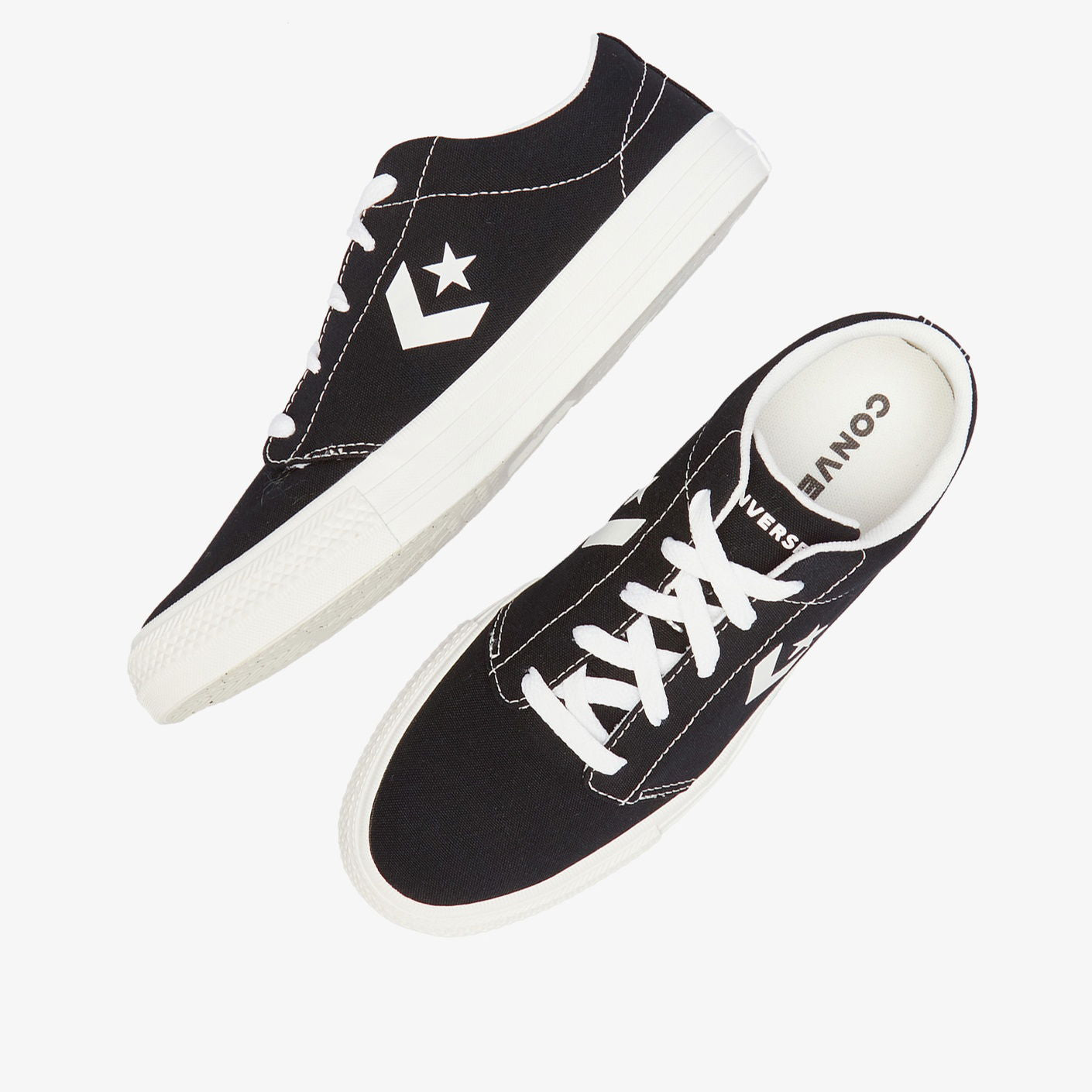 Converse Unisex Day One Black/White Sneaker Shoes