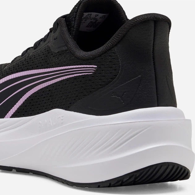 PUMA WOMEN'S DASHER LITE BLACK/MAUVE RUNNING SHOES