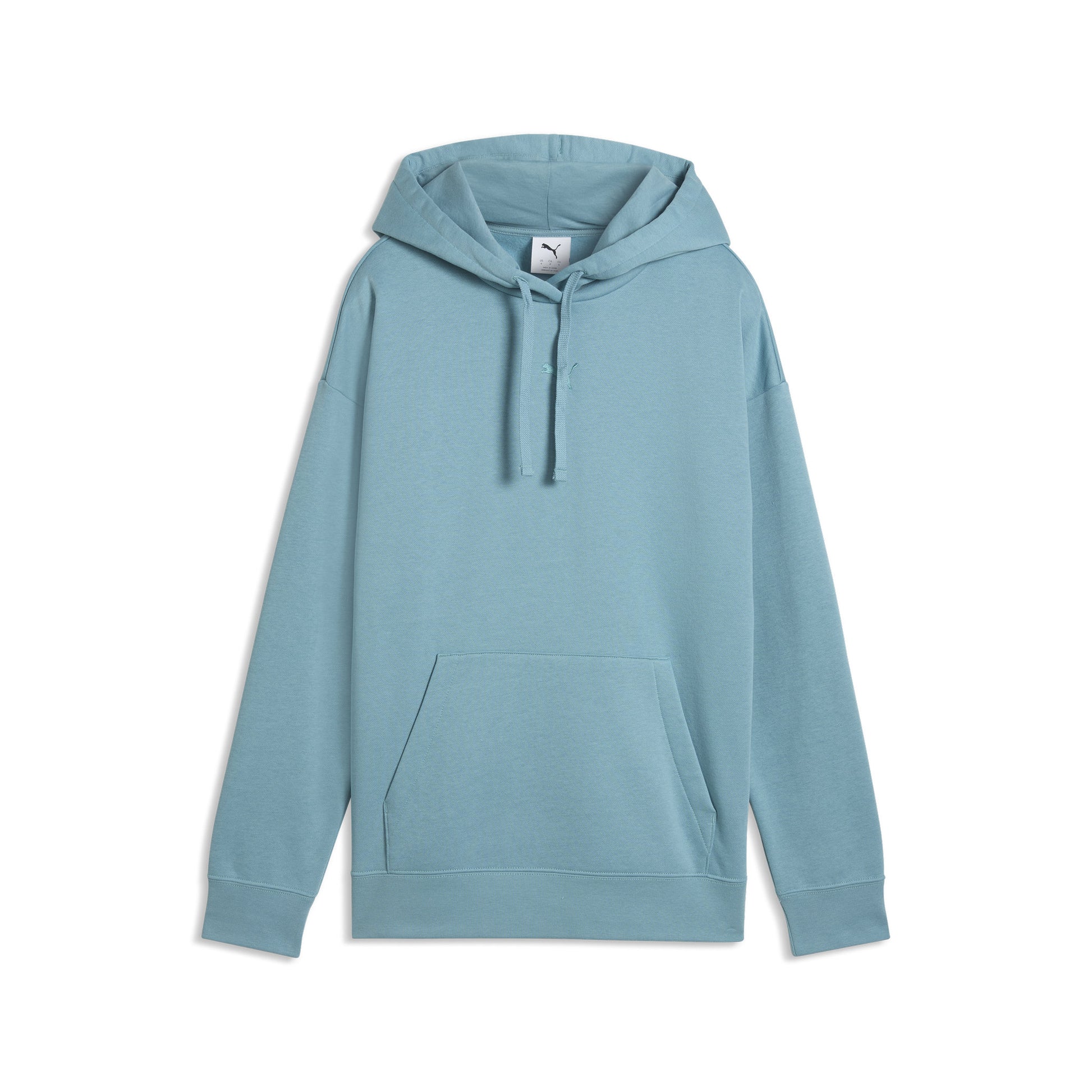 Puma Women's Essentials Fleece Sea Blue Hoodie