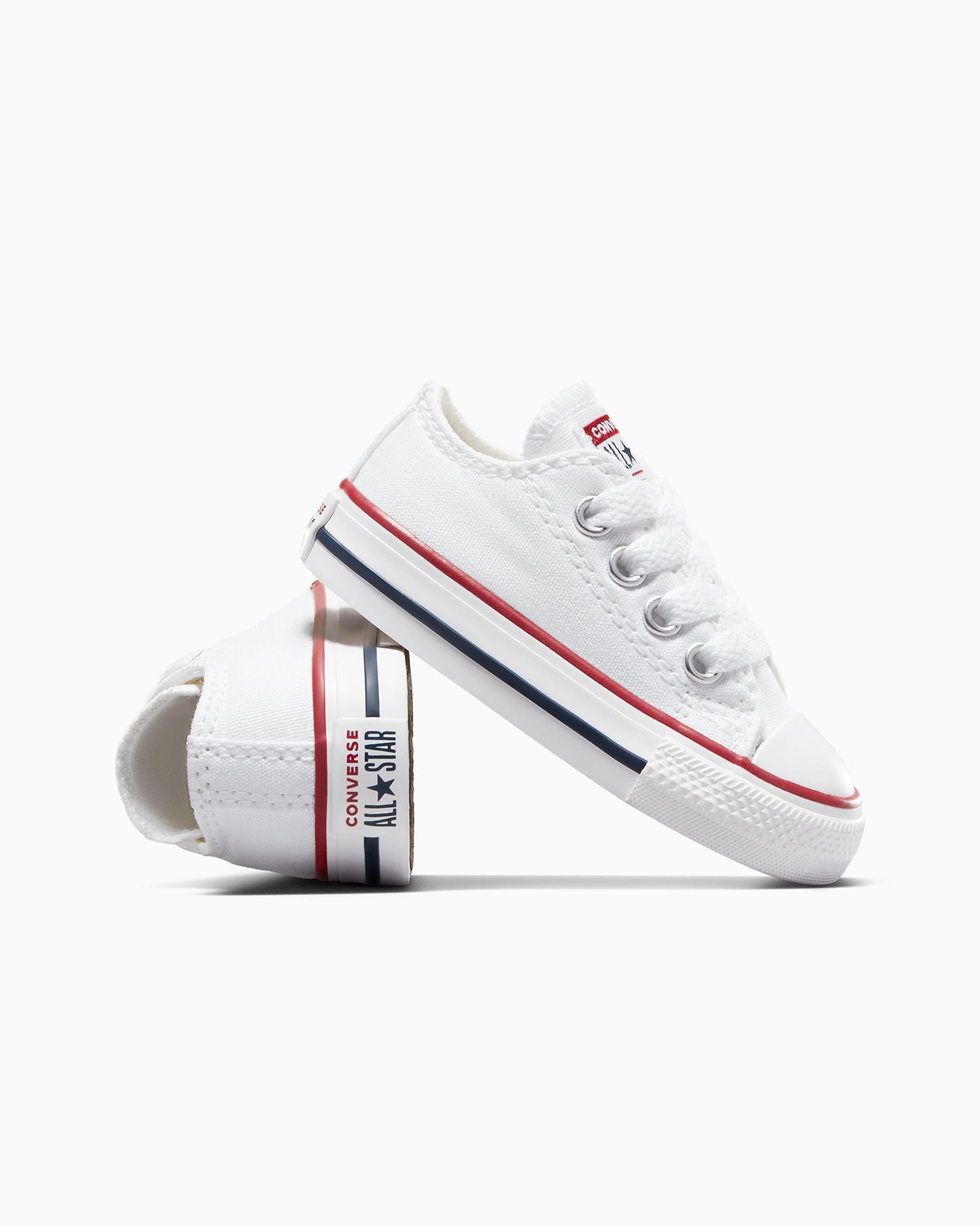 Converse Kids Chuck Taylor All Stars Low Top White Shoe