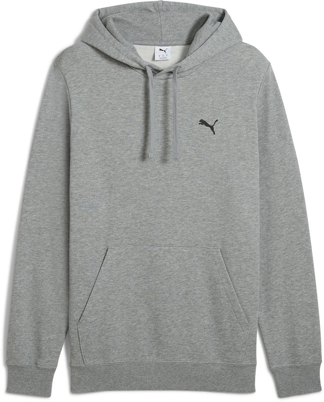 Puma Men's Essentials Small Logo Grey Hoodie