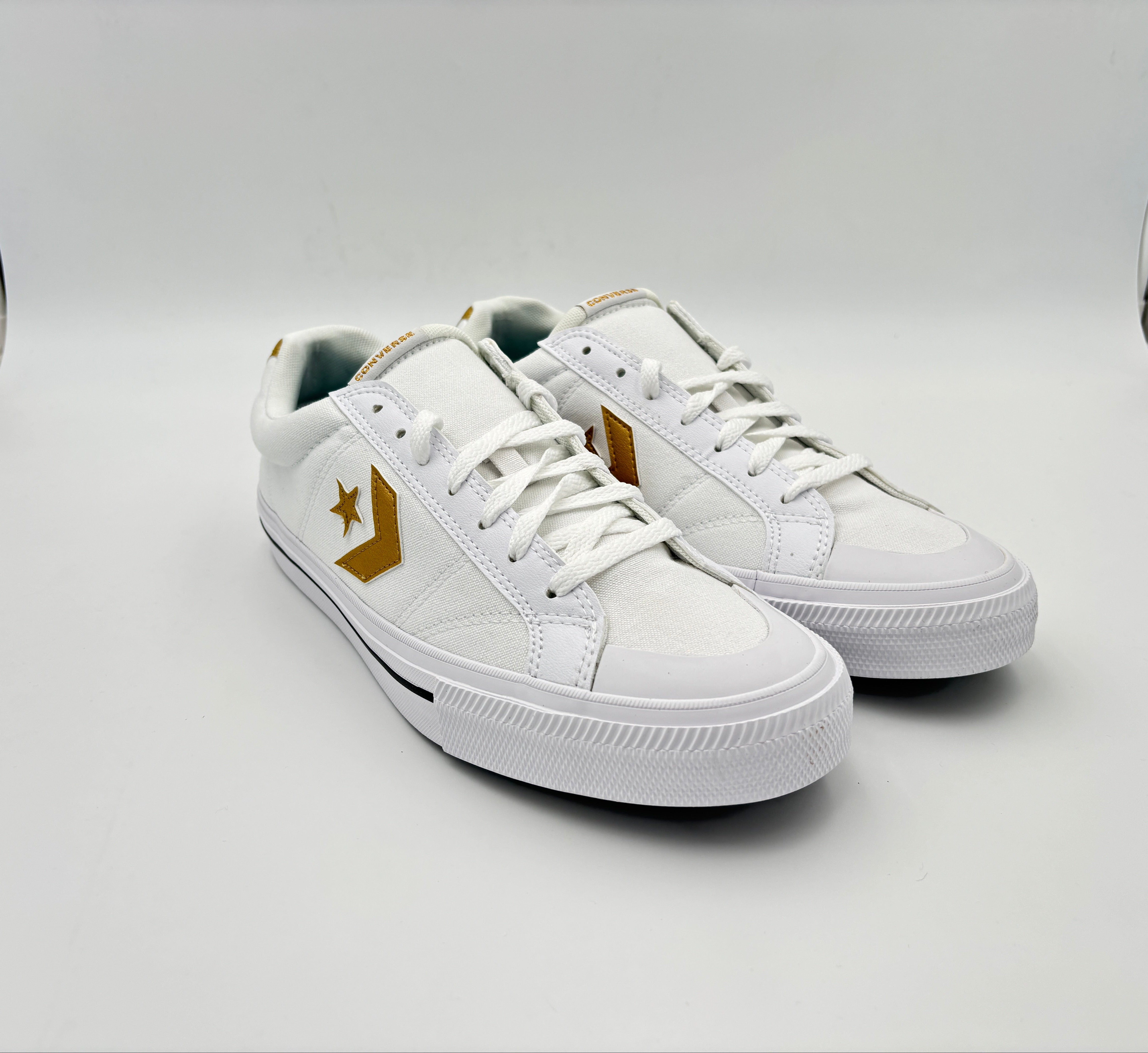 Converse Unisex Sport Casual White/Gold Sport Shoes