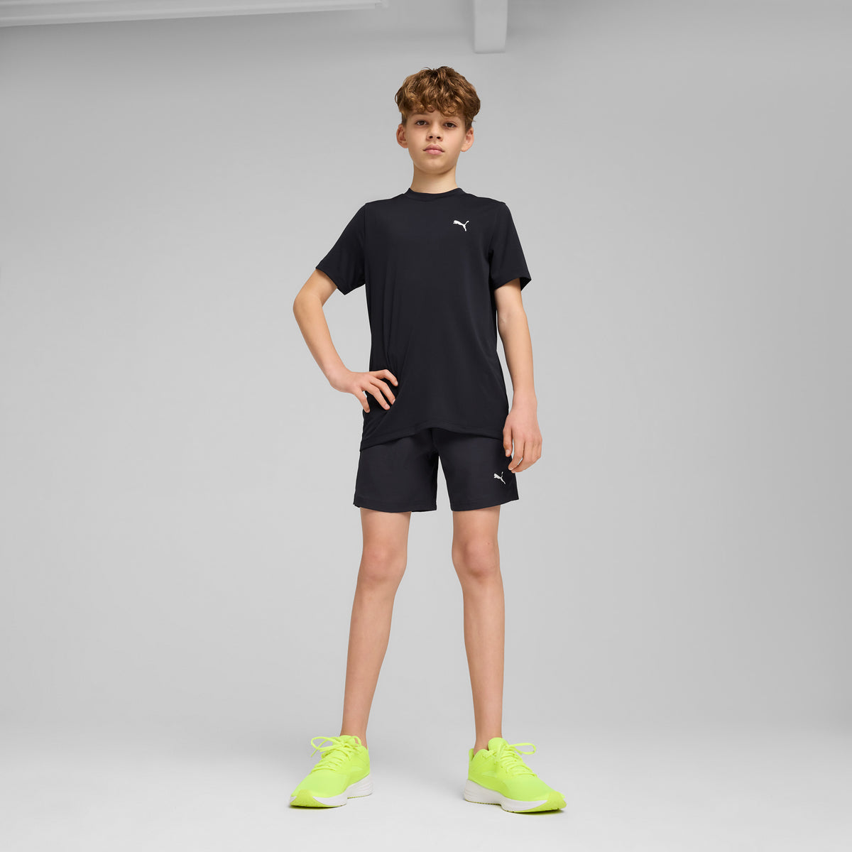 Puma Kid's Train All Day Woven Navy Short