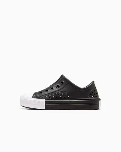 Converse Kid's All-Star Play Lite Cx Easy-On Black/White Clogs