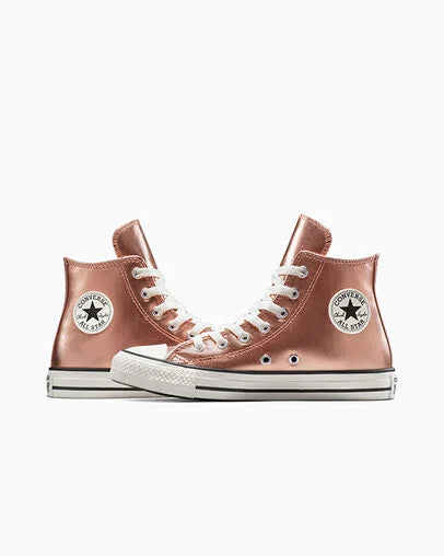 Converse Kid's Chuck Taylor All-Star Metallic Gold Sneaker Shoes