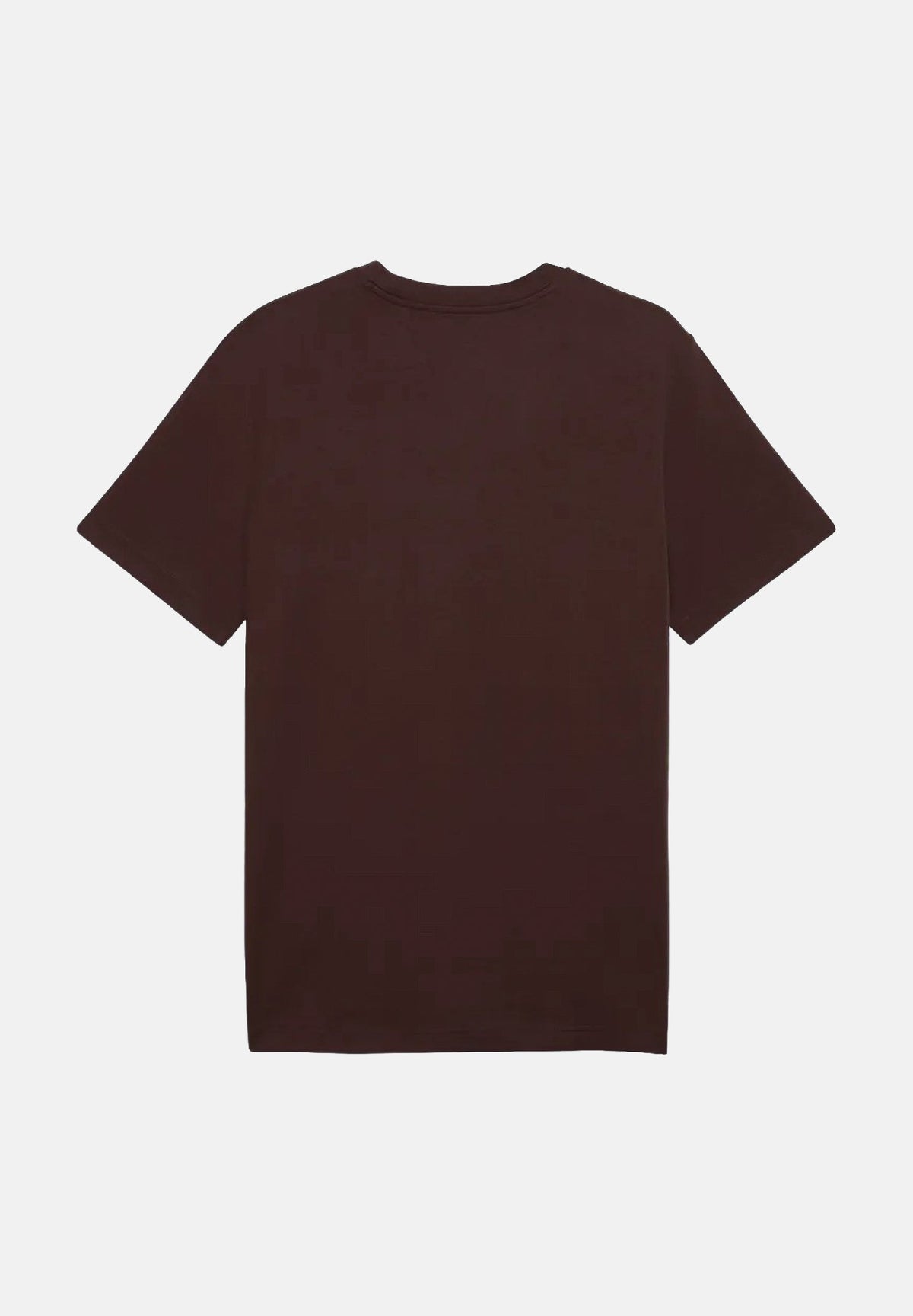 PUMA MEN'S ESSENTIALS 2 COLOUR SMALL LOGO CHOCOLATE TEE