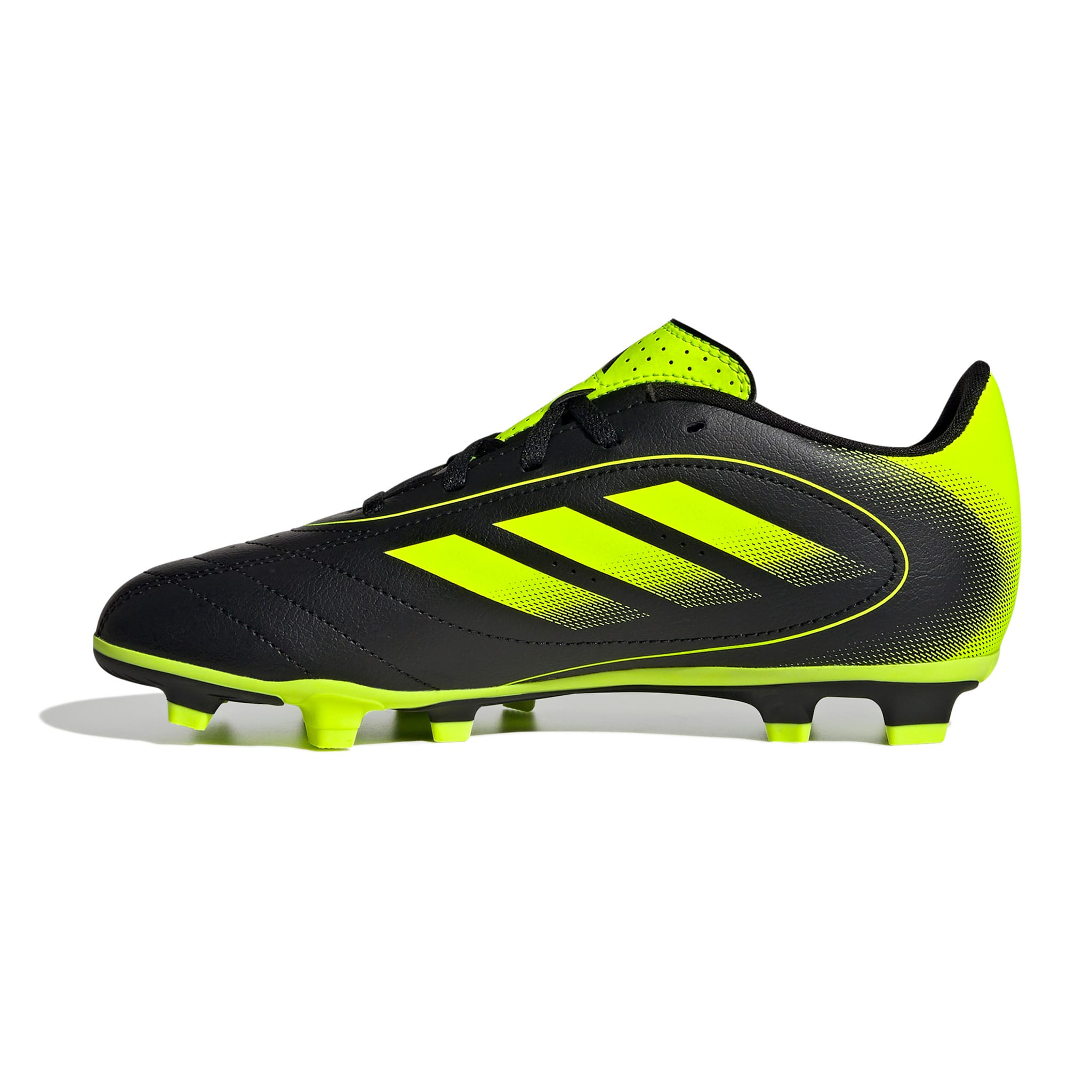 Adidas Kid's Goletto Ix Black/Lemon Football Boots