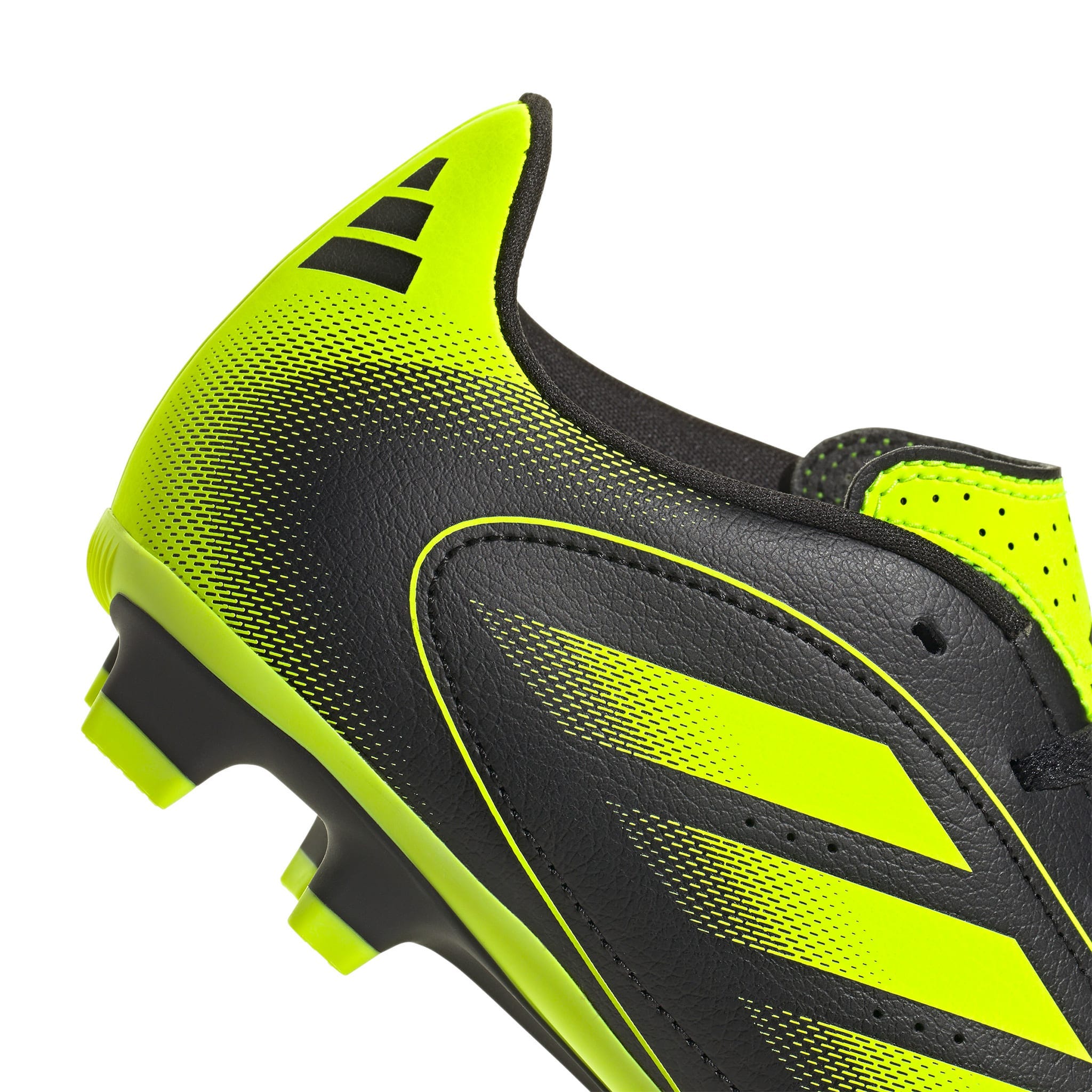 Adidas Kid's Goletto Ix Black/Lemon Football Boots