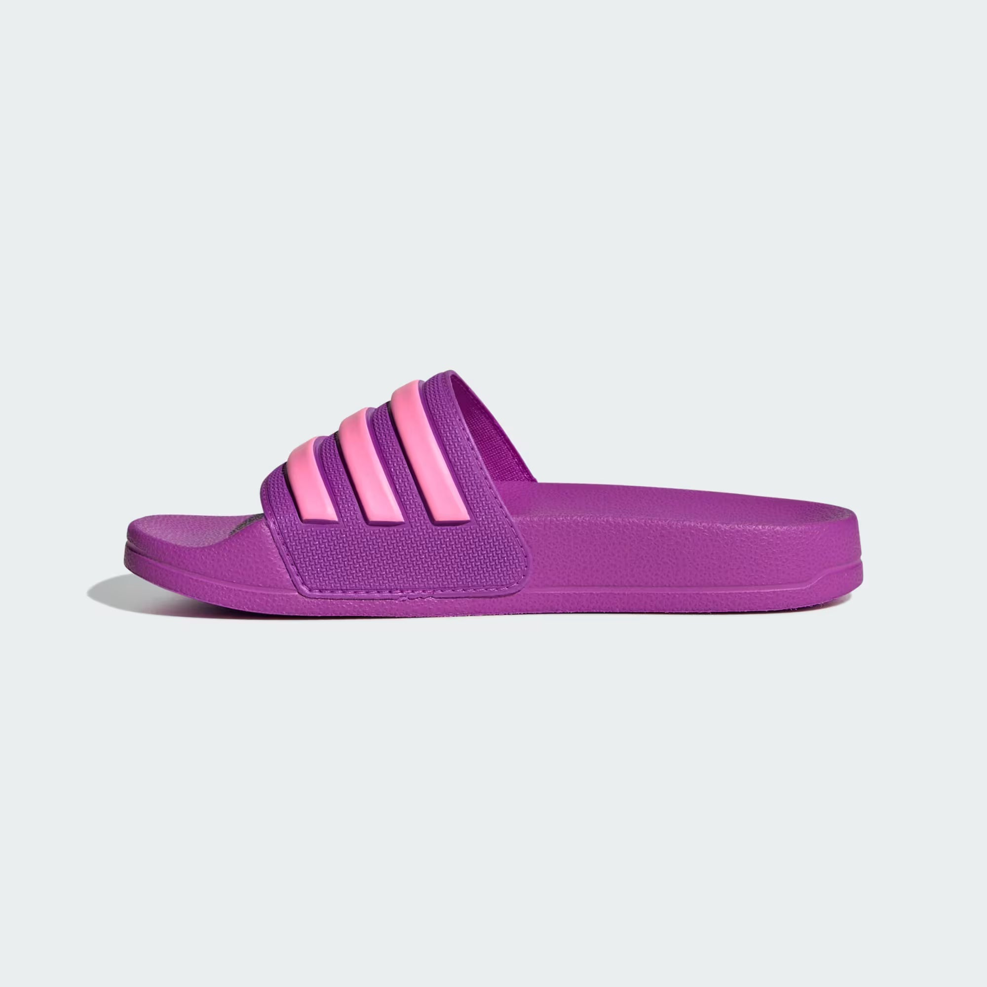 ADIDAS KID'S ADILETTE SHOWERT PURPLE SLIDES