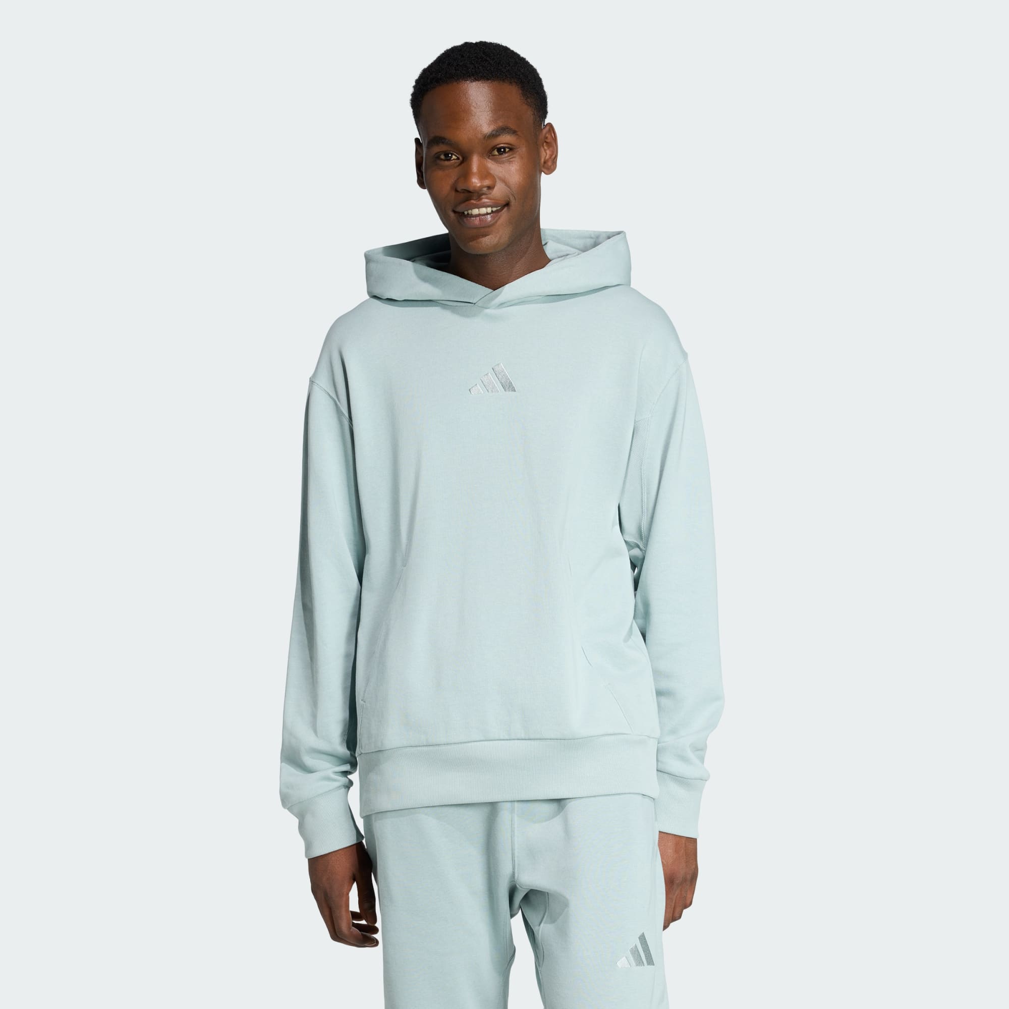 ADIDAS MEN'S ALL SZN FRENCH TERRY SAGE HOODIE