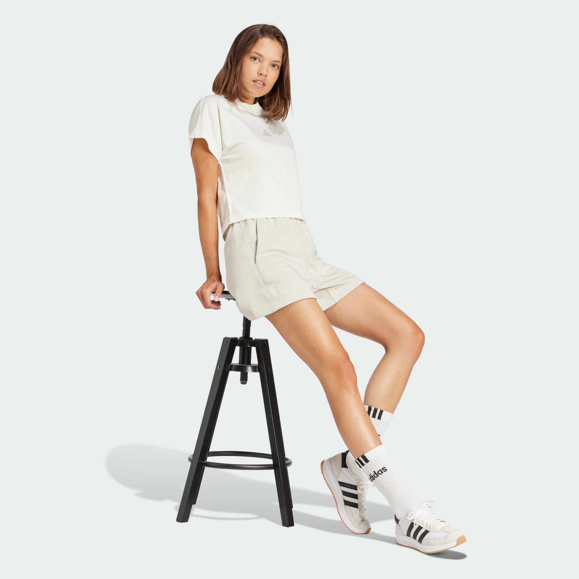 Adidas Women's All Szn White Tee