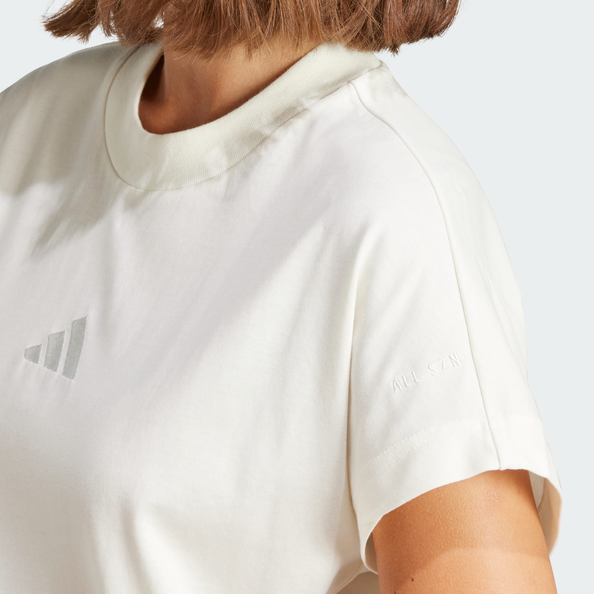 Adidas Women's All Szn White Tee