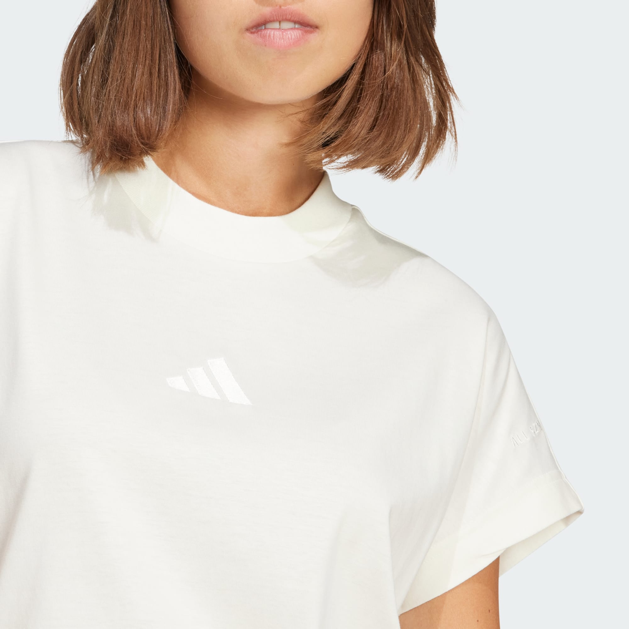 Adidas Women's All Szn White Tee