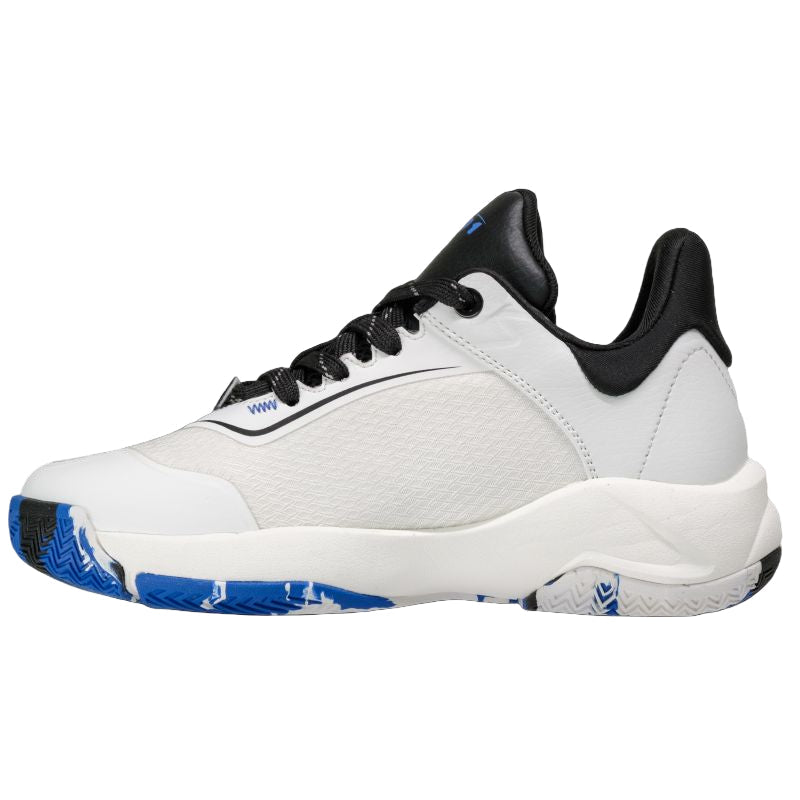 AND 1 KID'S BALLER WHITE/BLACK/ROYAL BASKETBALL SHOES