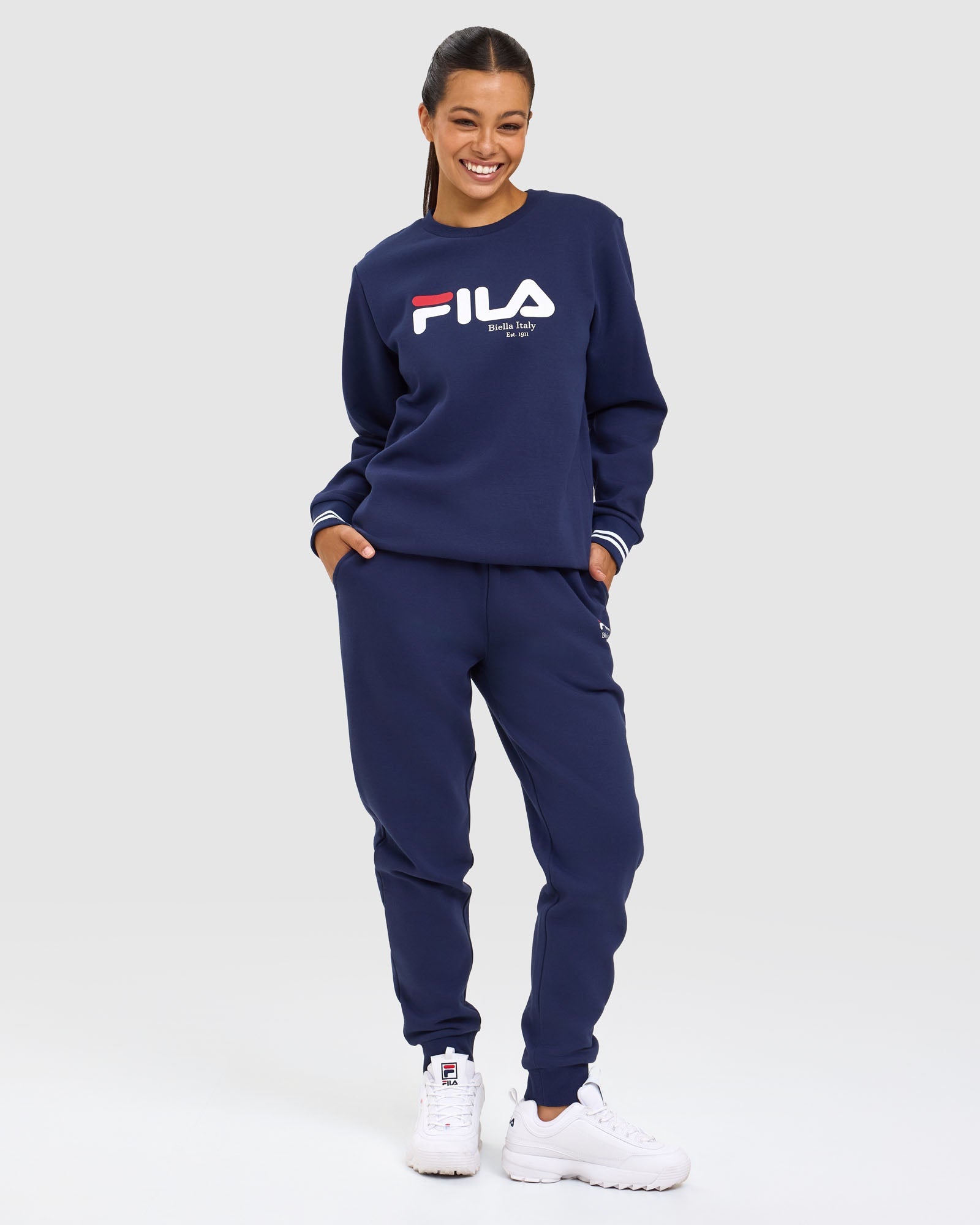 Fila Unisex Florence Navy Trackpants