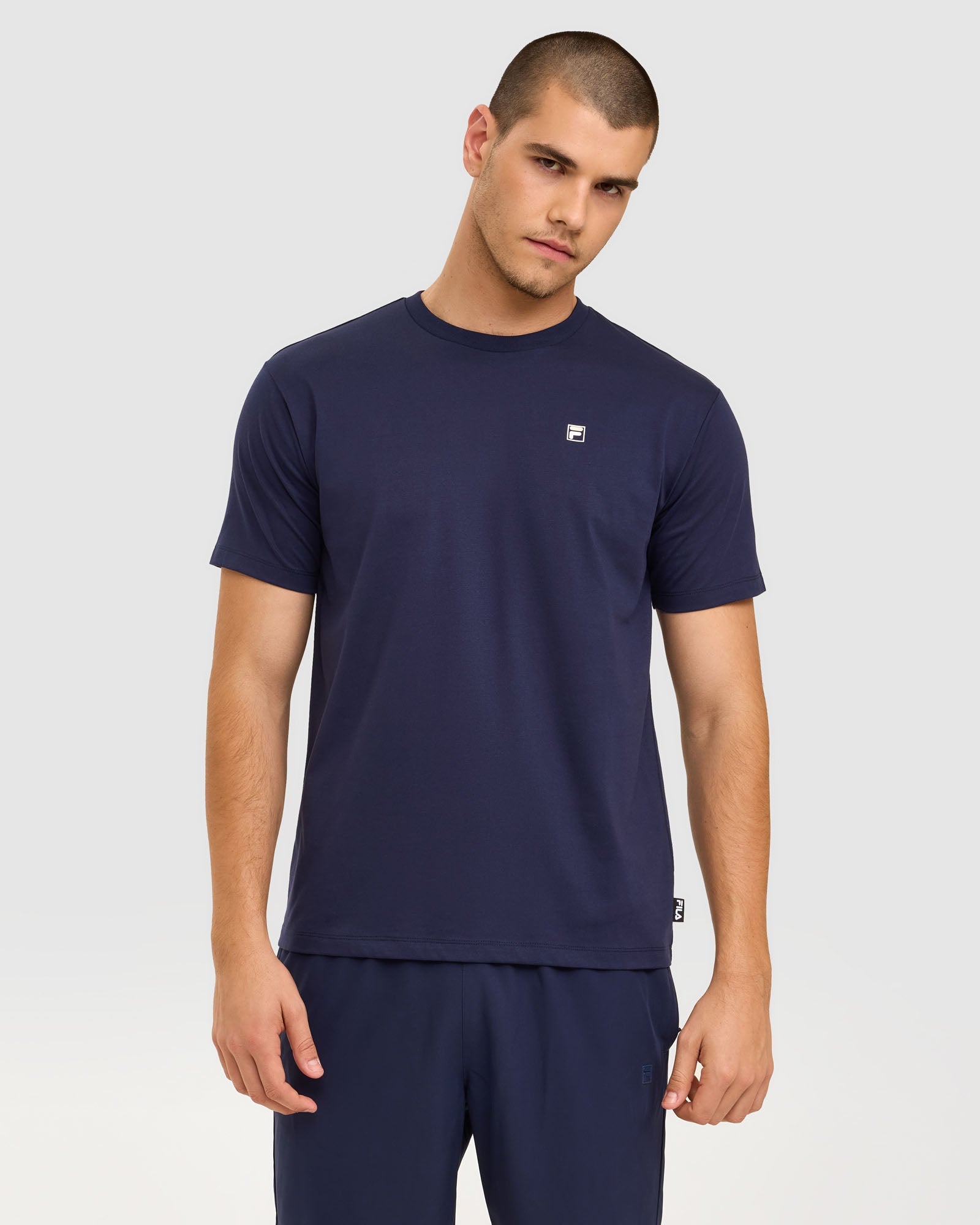 Fila Men's Adam Reg Navy Tee