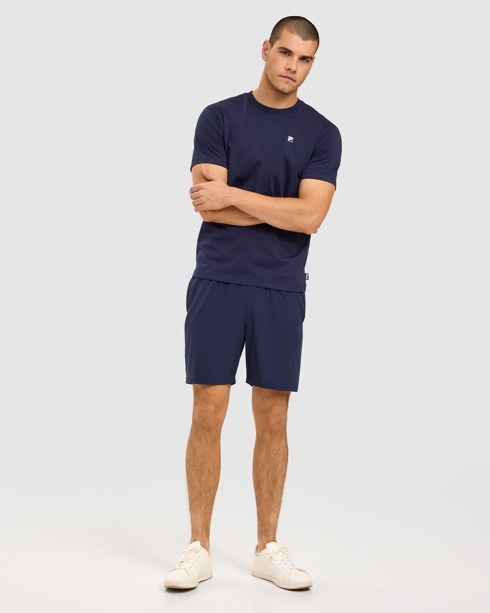 Fila Men's Adam Reg Navy Tee