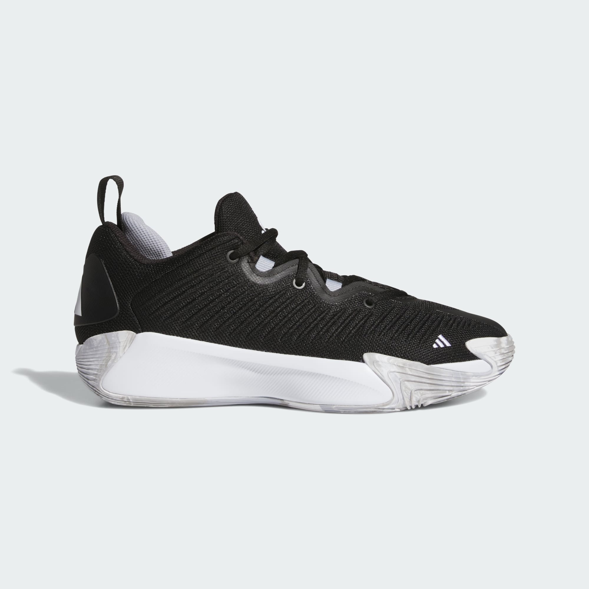 ADIDAS MEN'S INITIATION BLACK/SILVER/WHITE BASKETBALL SHOES
