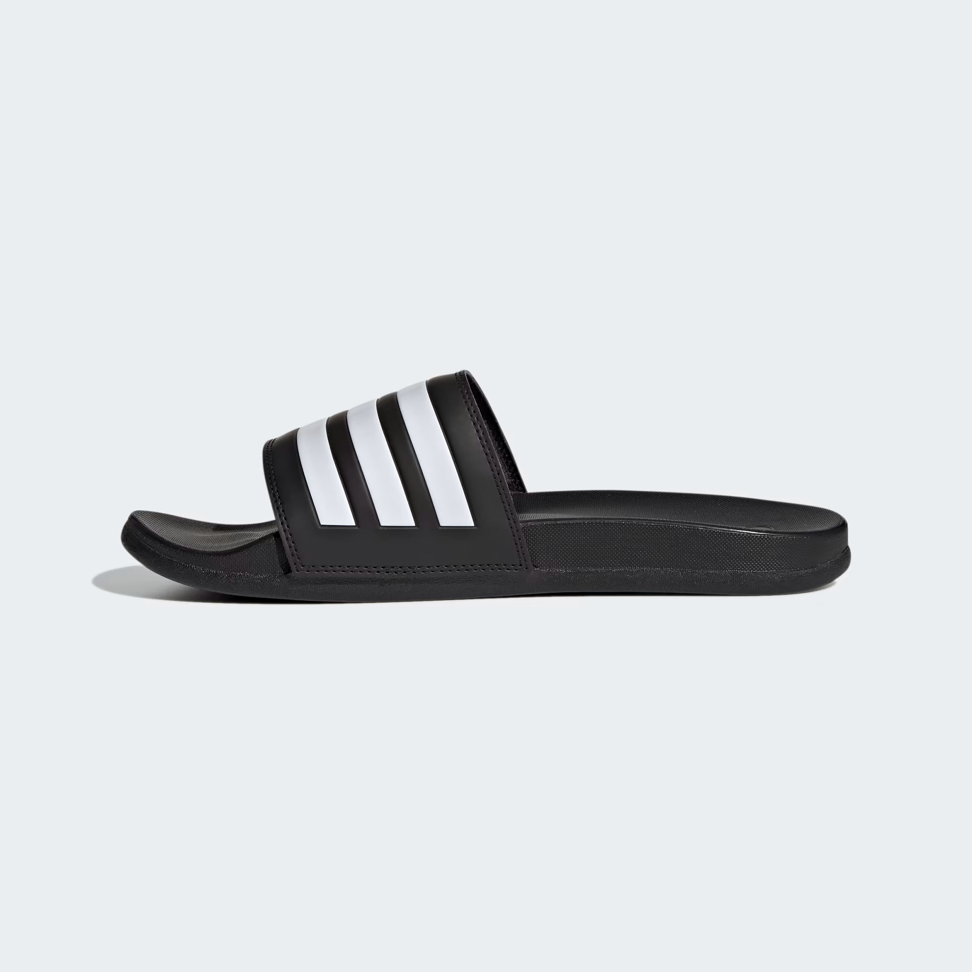Adidas Unisex Adilette Comfort Black/White Slides