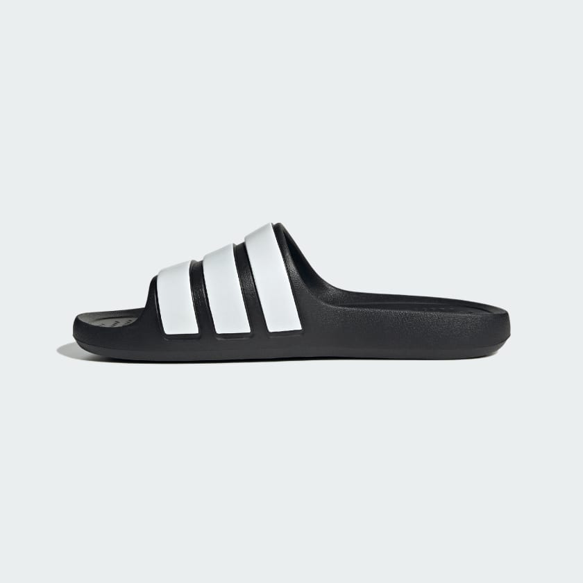 Adidas Women's Adilette Black/White Slides