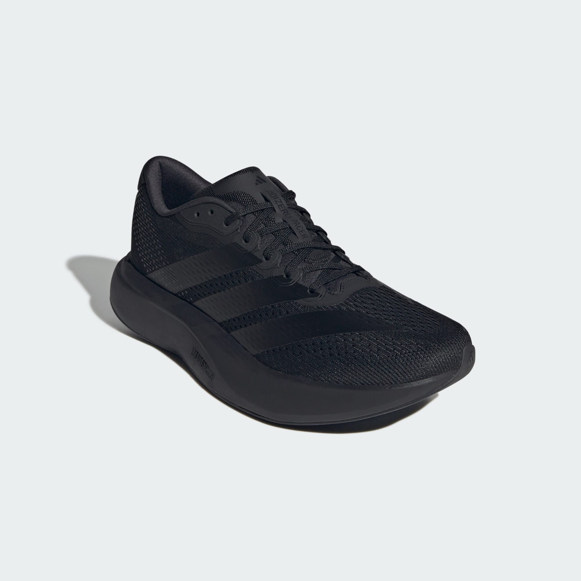 ADIDAS MEN'S ADIZERO PACER TRIPLE BLACK RUNNING SHOES