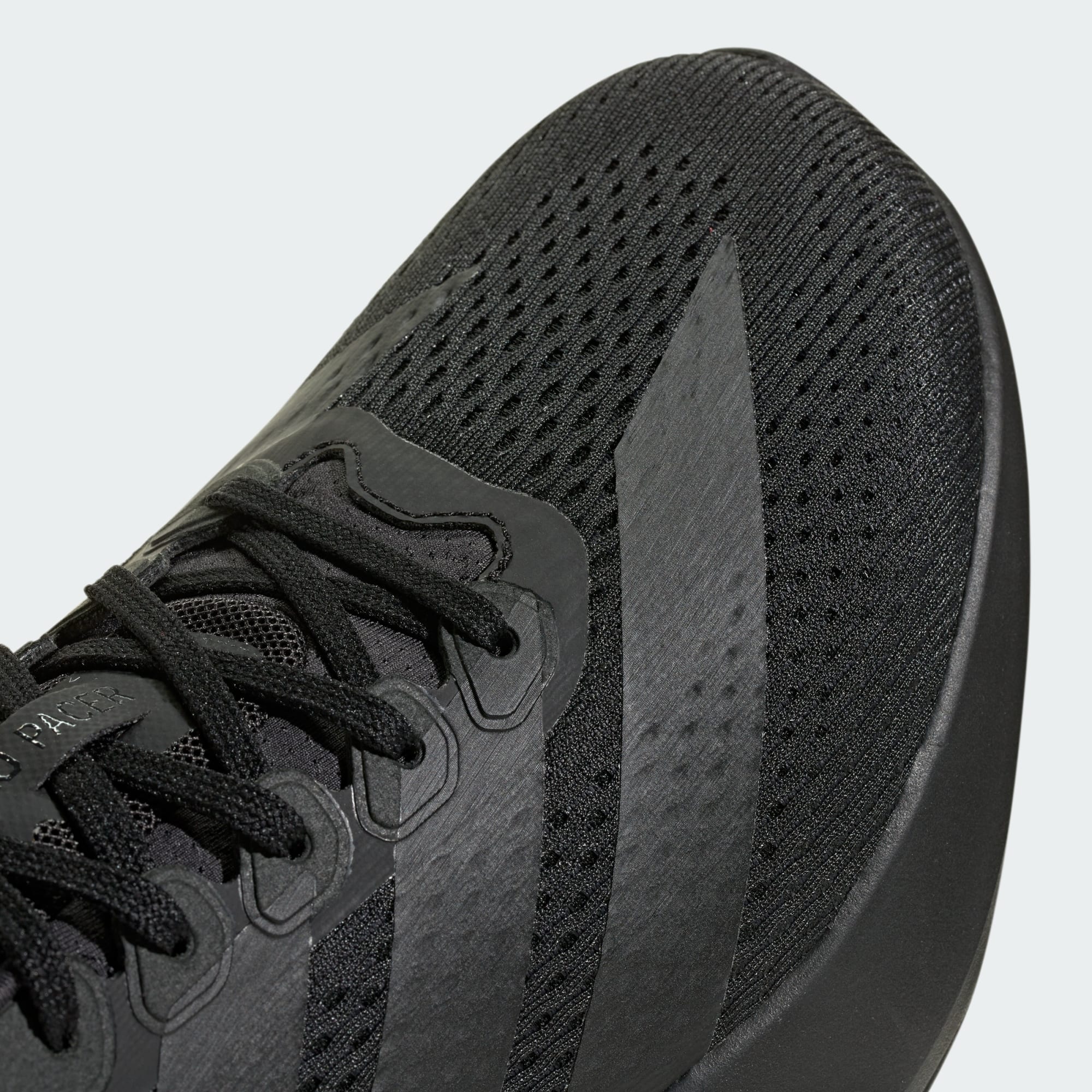 ADIDAS MEN'S ADIZERO PACER TRIPLE BLACK RUNNING SHOES
