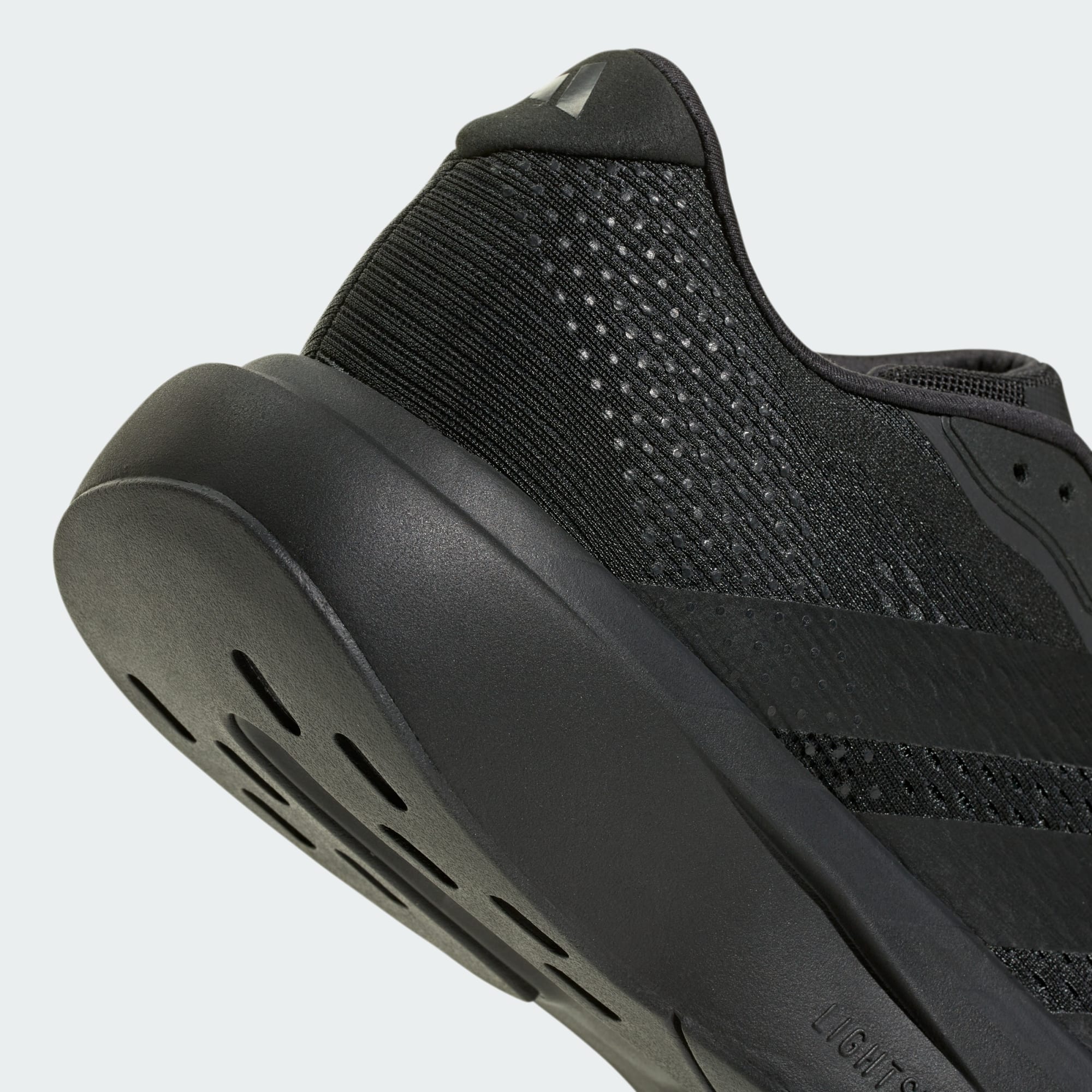 ADIDAS MEN'S ADIZERO PACER TRIPLE BLACK RUNNING SHOES