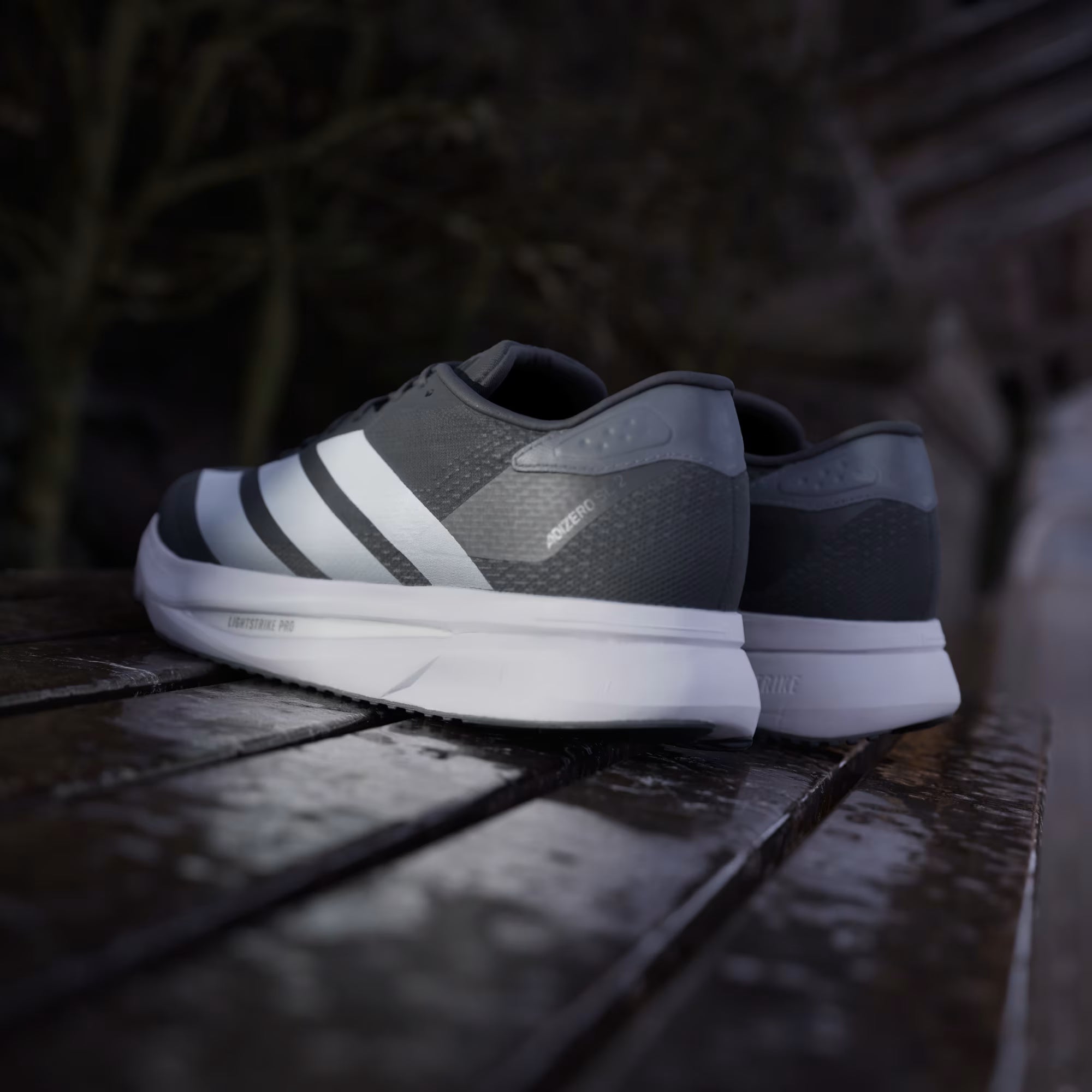 Adidas Men's Adizero Sl2 Black/White Running Shoes