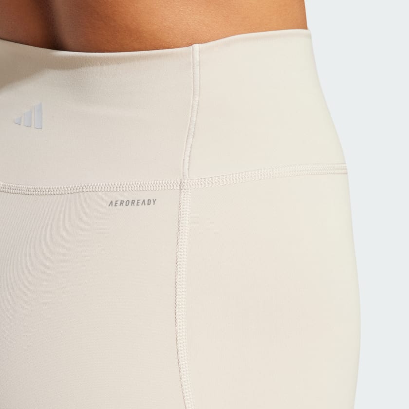 Adidas Women's All Me Essentials Beige Leggings