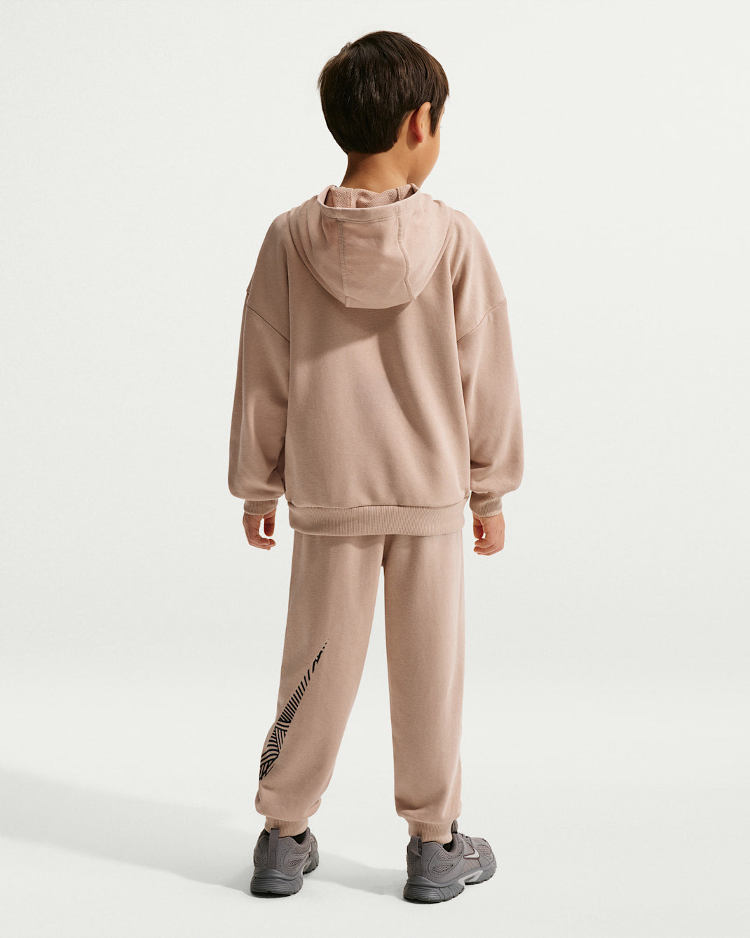 Nike Kid's In The Zone Oversized French Terry Hemp Tracksuit Set