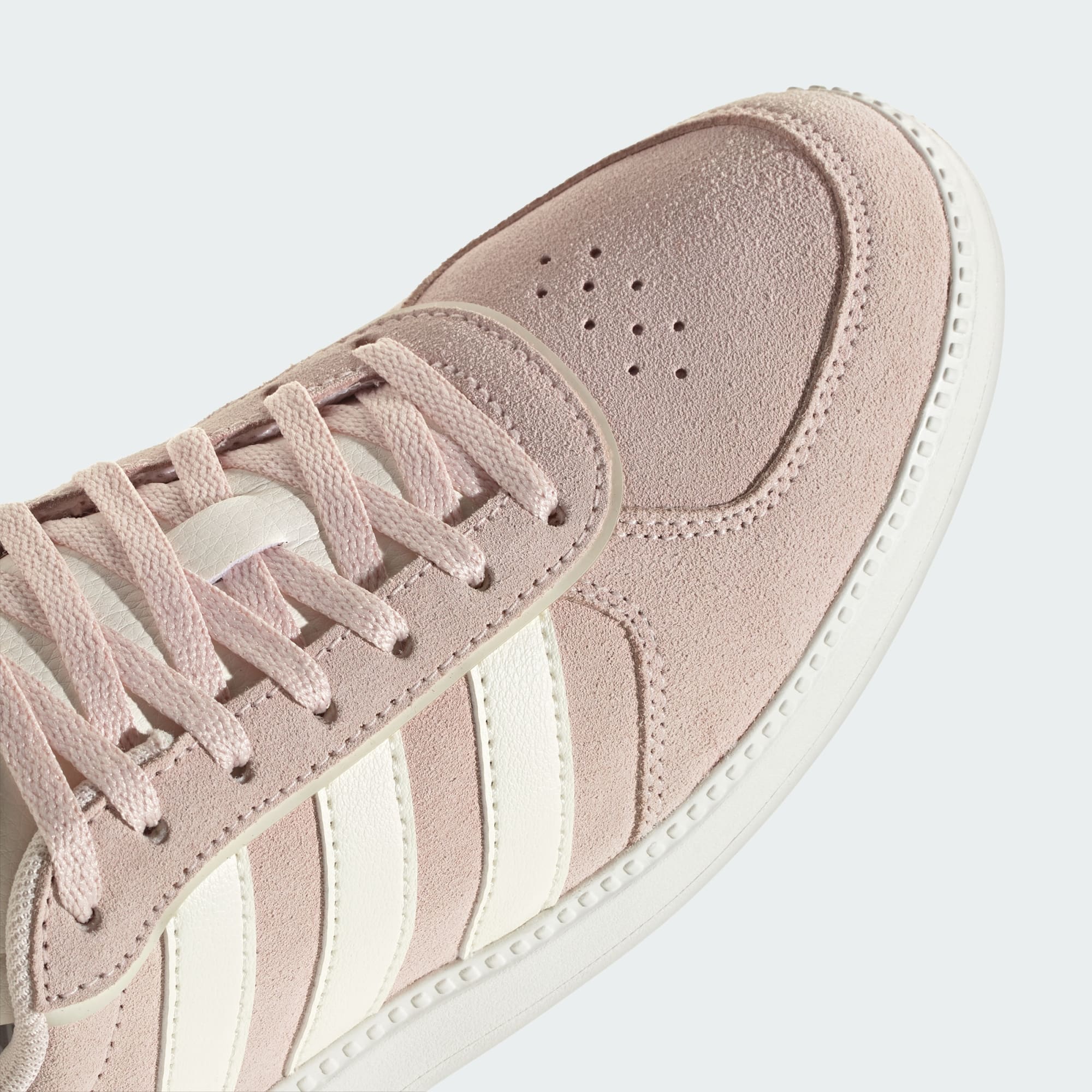 ADIDAS WOMEN'S BREAKNET SLEEK QUARTZ/WHITE SNEAKER SHOES