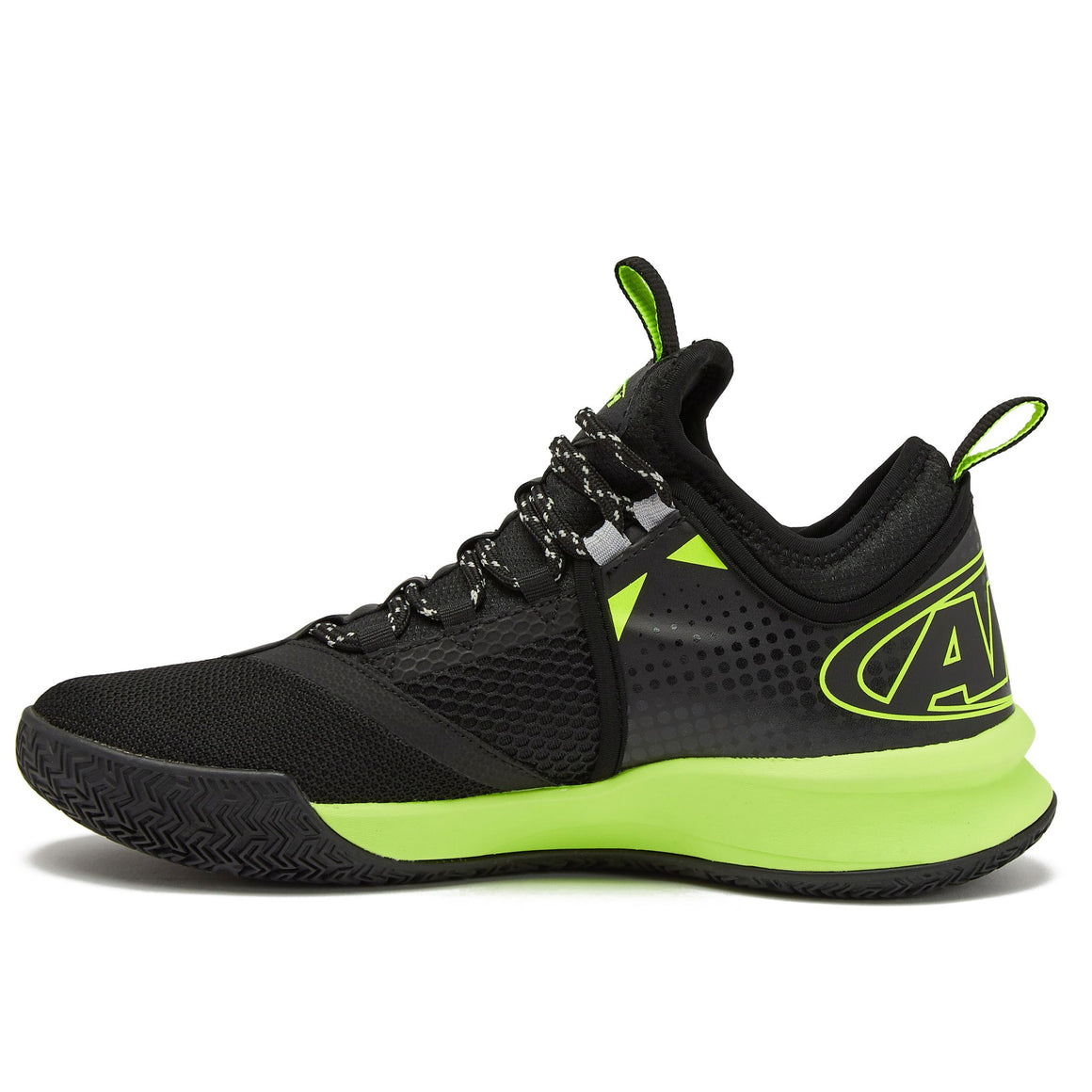And-1 Men's Charge Black/Yellow Basketball Shoes