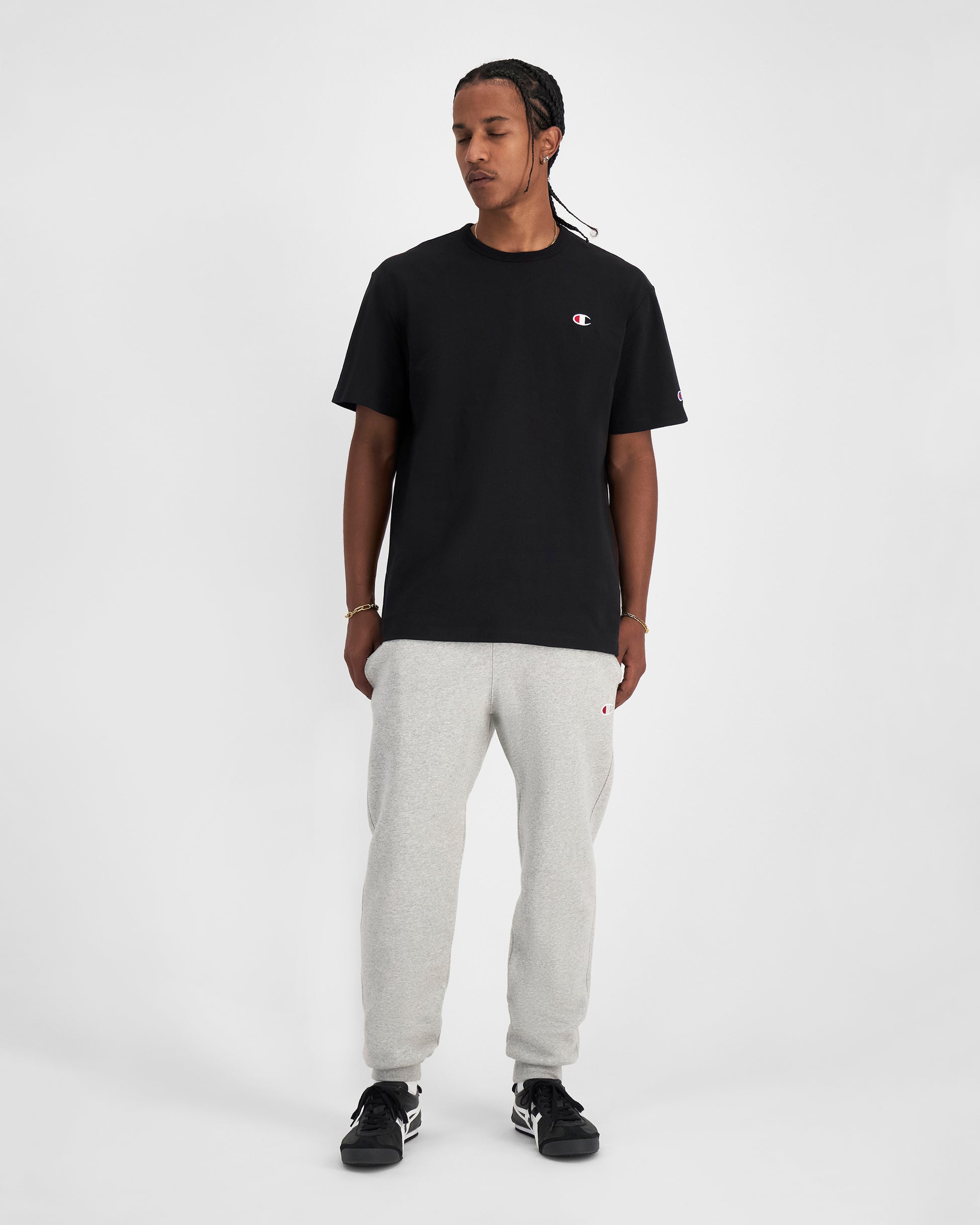 Champion Men's Reserve Weave Grey Trackpants