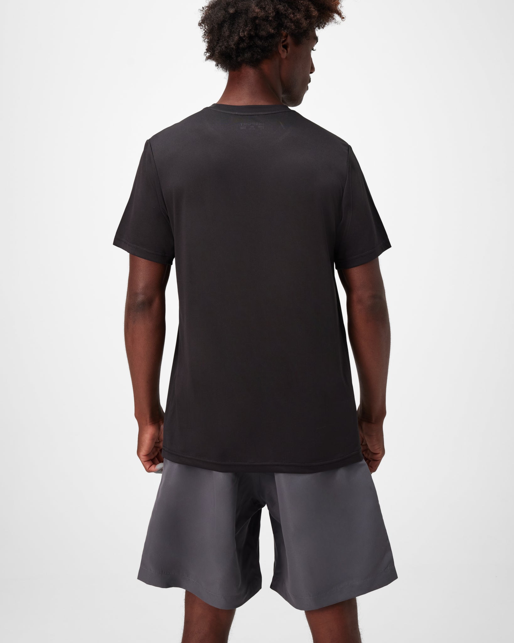 Insport Men's Miami Grey/Zinc Running Shorts