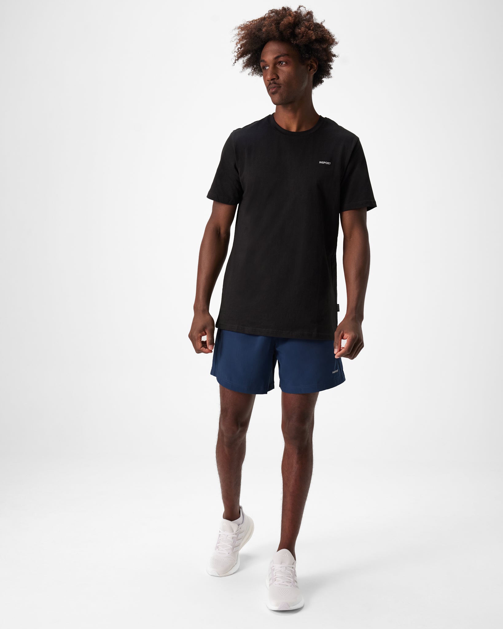 Insport Men's Classic Black Tee