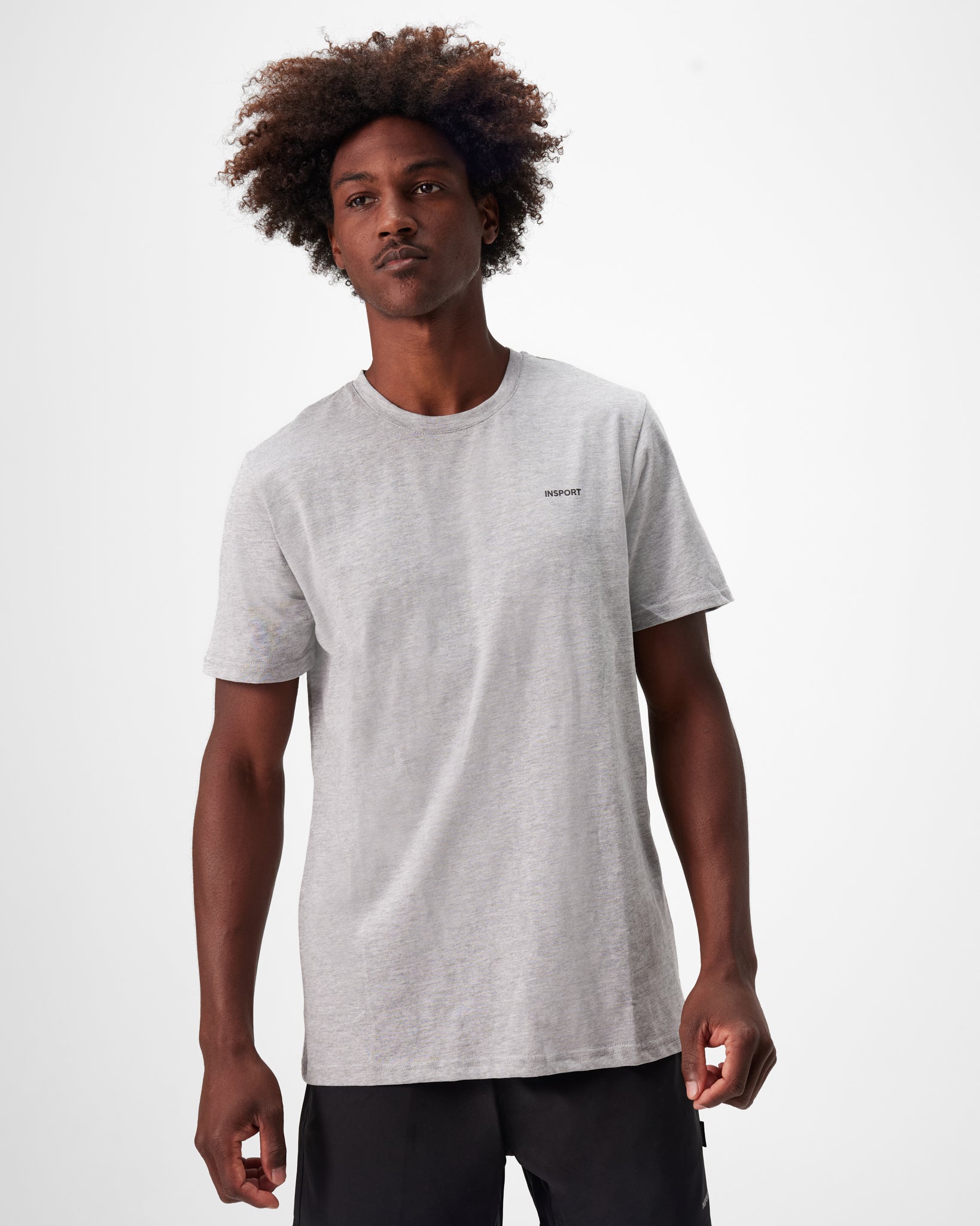 Insport Men's Classic Grey Tee