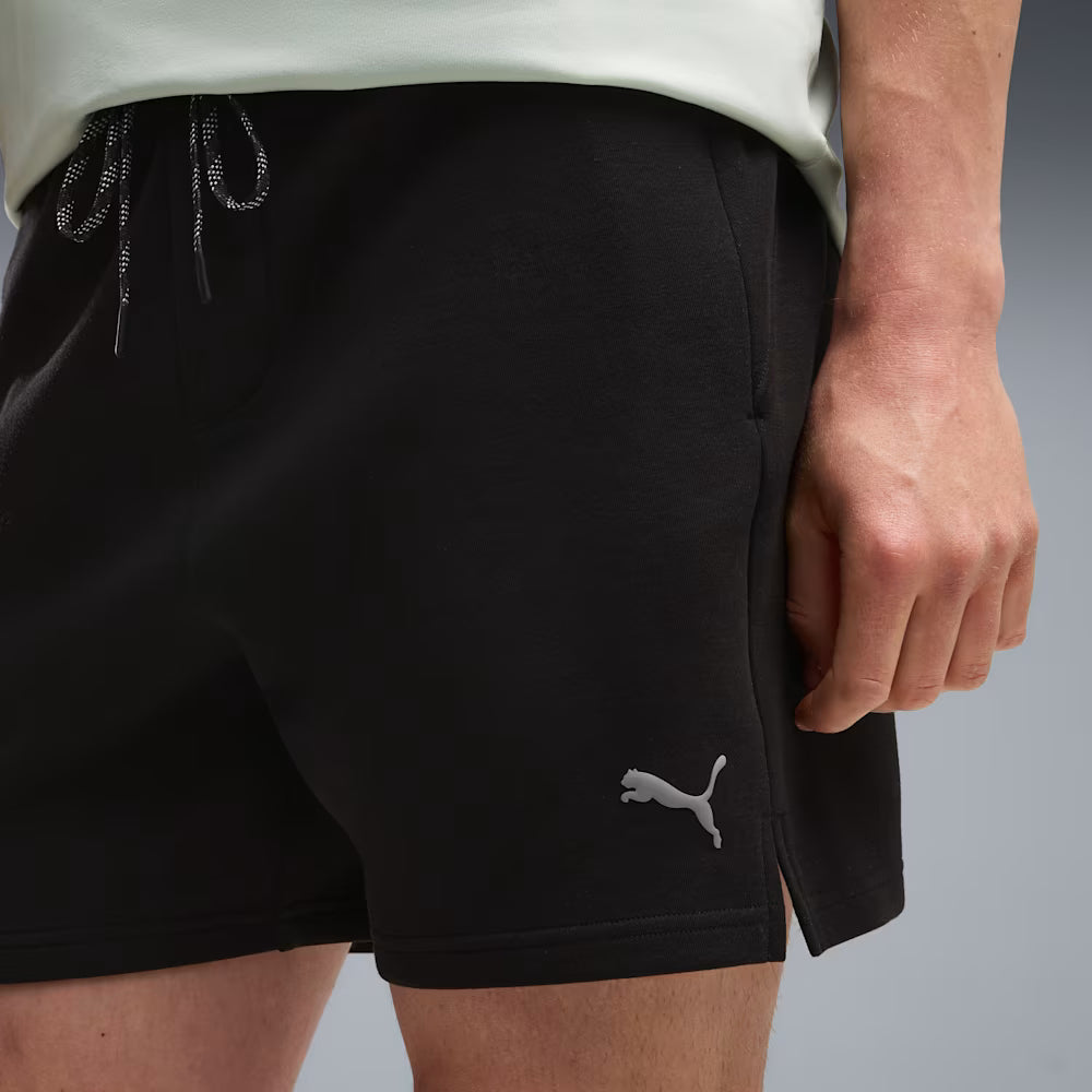 PUMA MEN'S CLOUDSPUN 5" BLACK SHORTS
