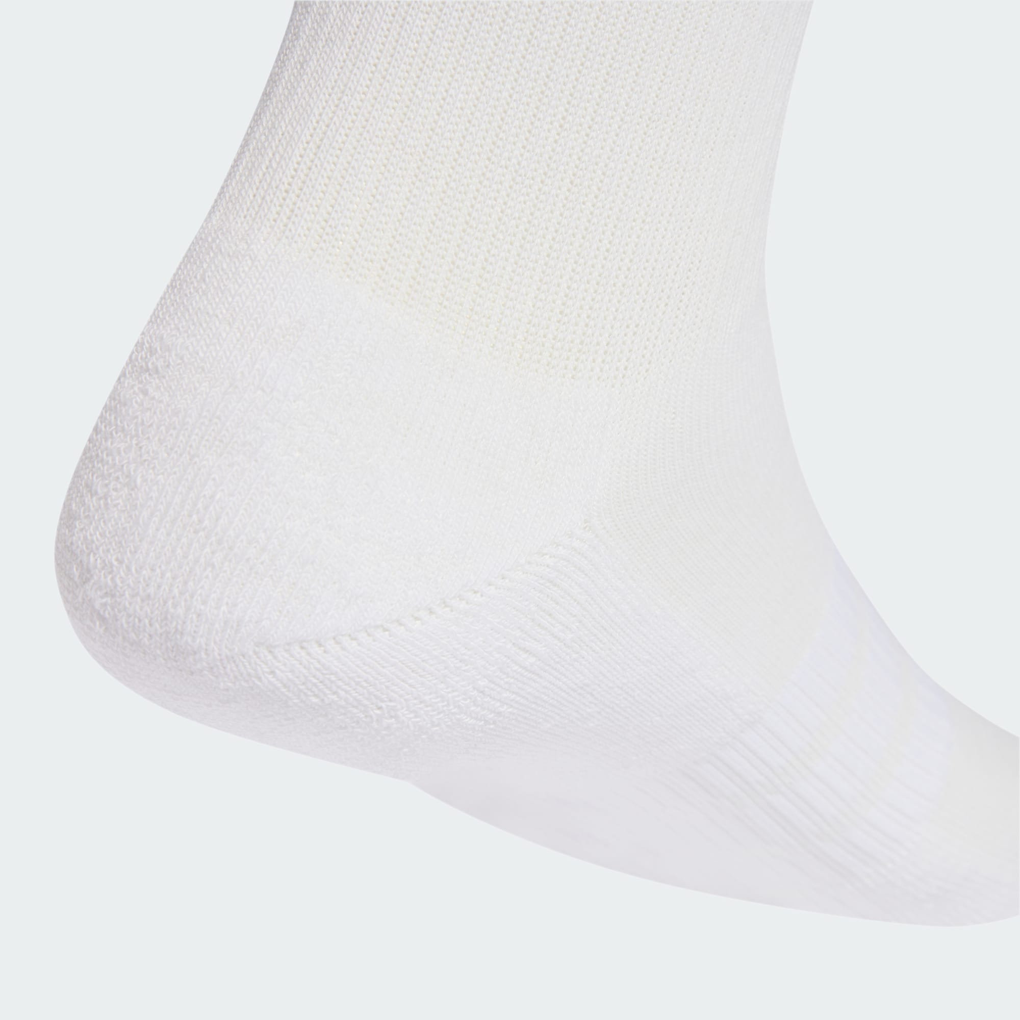 Adidas Unisex Cushioned Sportswear Crew 3 Pair White Socks