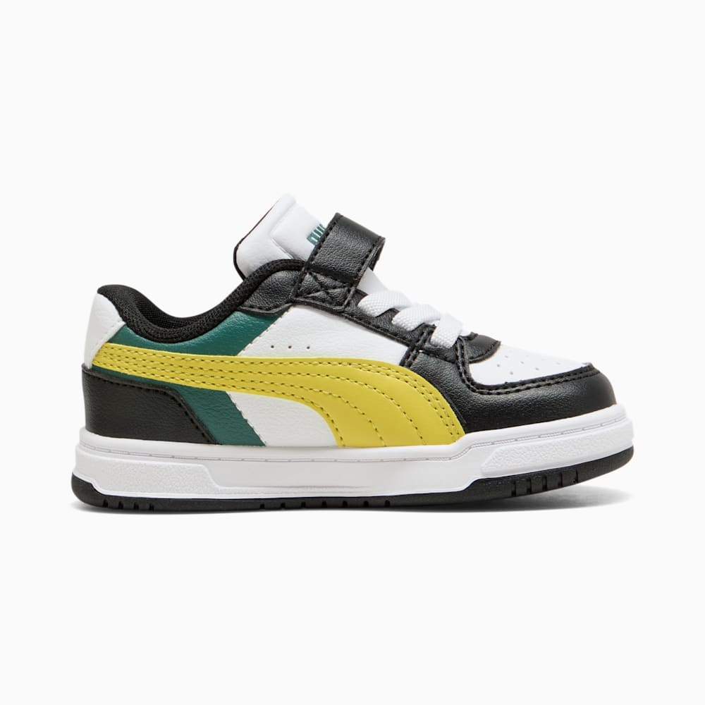 PUMA KID'S CAVEN 3.0 BLOCK TS BLACK/CITRUS SNEAKER SHOES