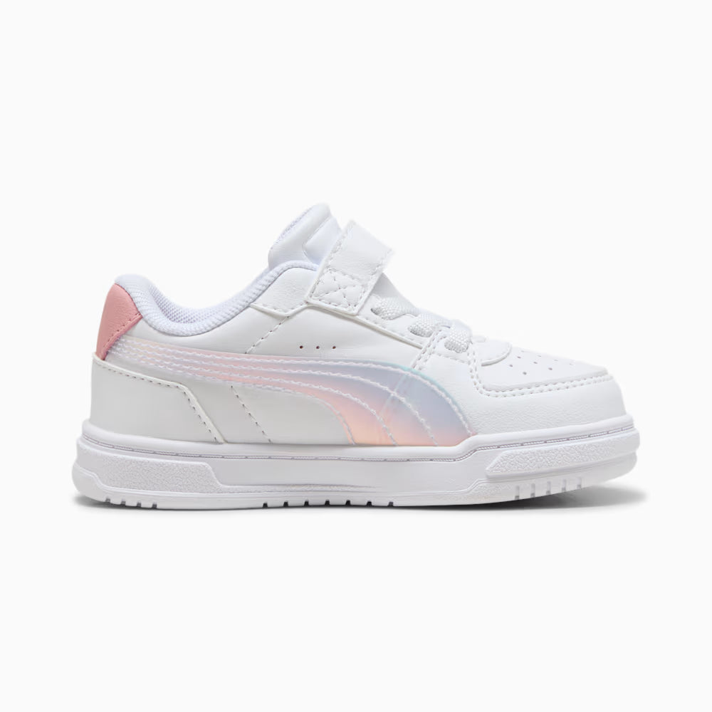 New Balance Kid's Caven Iii Holo 2.0 White/Rose Sneaker Shoes